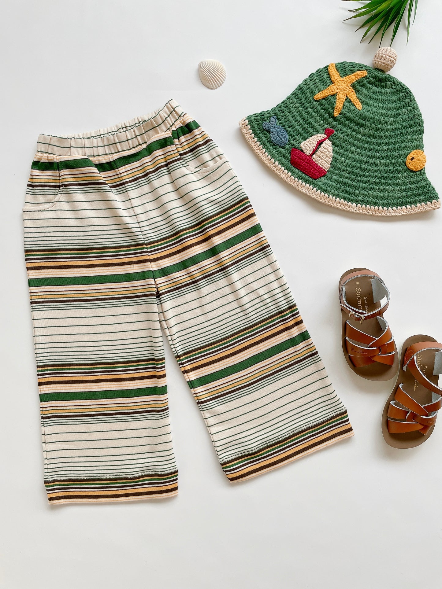 +Misha&Puff+ Seaside Beach Hat - Lawn