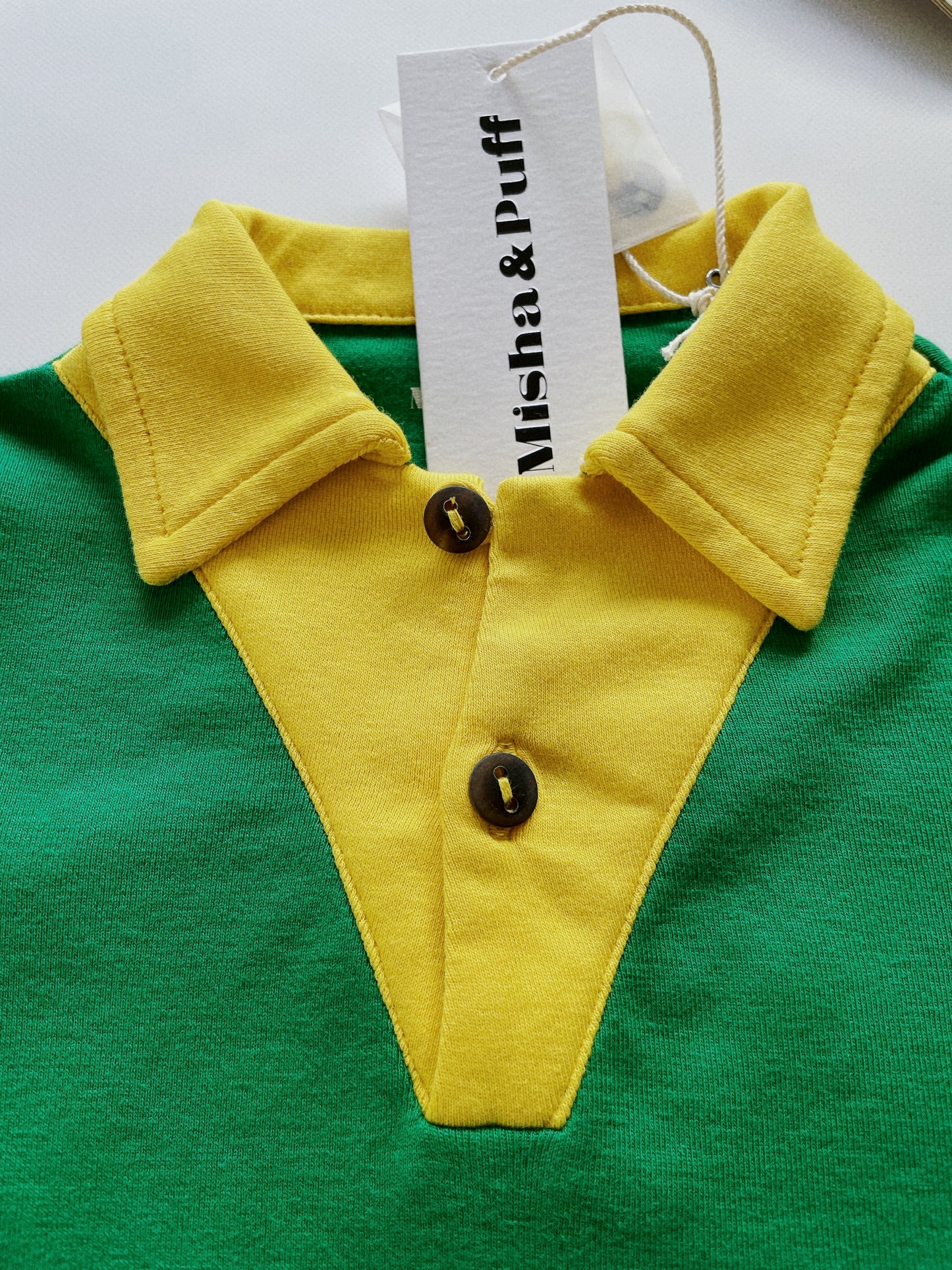 +Misha&Puff+ Rory Top - Emerald | 2y