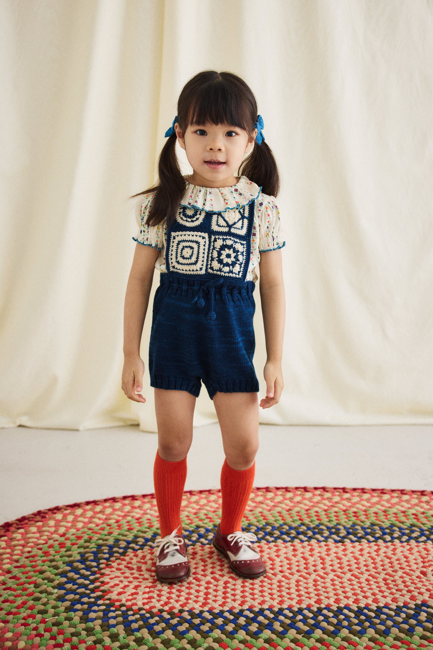 +Misha&Puff+ Crochet Afghan Romper - Celestial