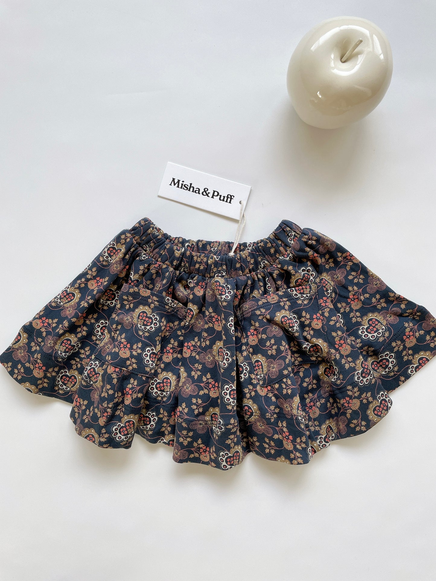 +Misha&Puff+ Circle Skirt - Galaxy Calico Hearts