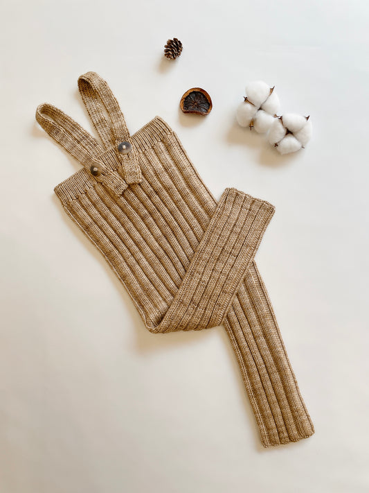 +Misha&Puff+ Baby Rib Longies - Pebble