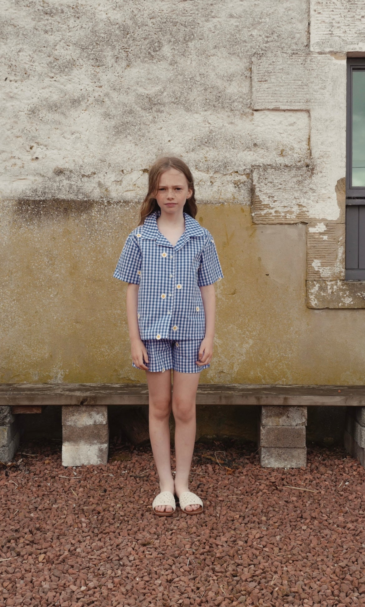 +FISH&KIDS+ DAISY FLOWERS SHORTS