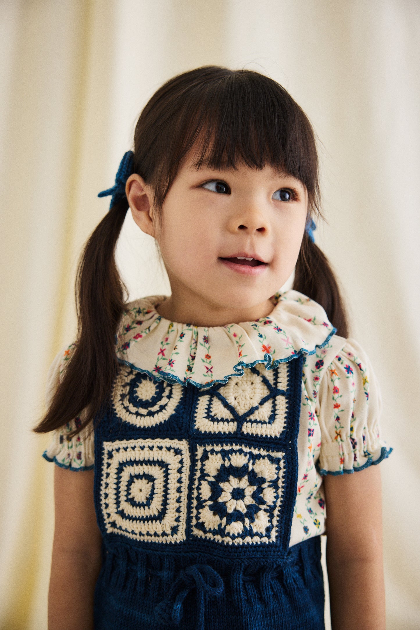 +Misha&Puff+ Crochet Afghan Romper - Celestial