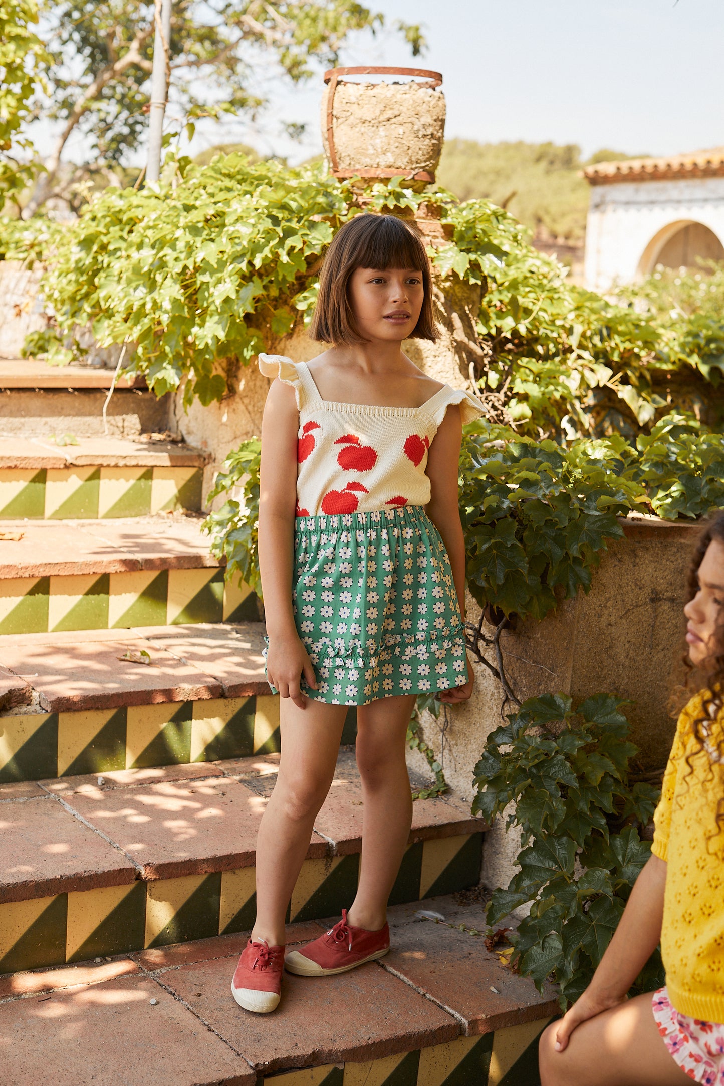 +hello Simone+ Tina skirt Pomponette | 4y