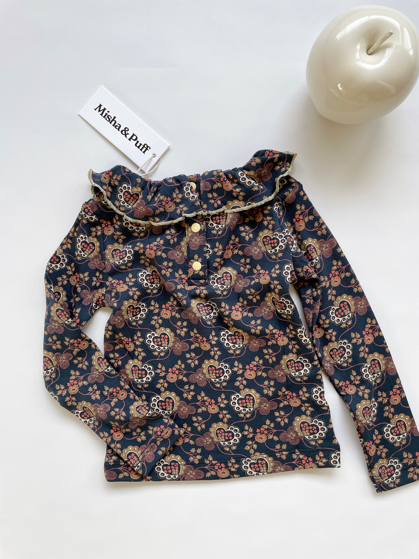 +Misha&Puff+ Paloma Top - Galaxy Calico Hearts
