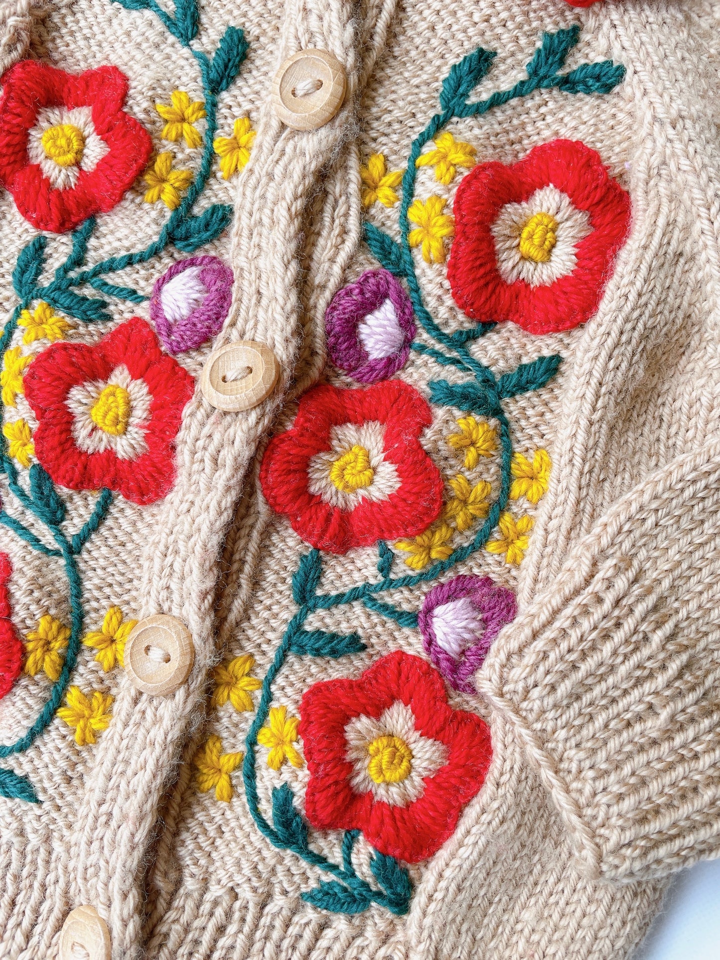 +Kalinka+ Olivia Cardigan - Sand