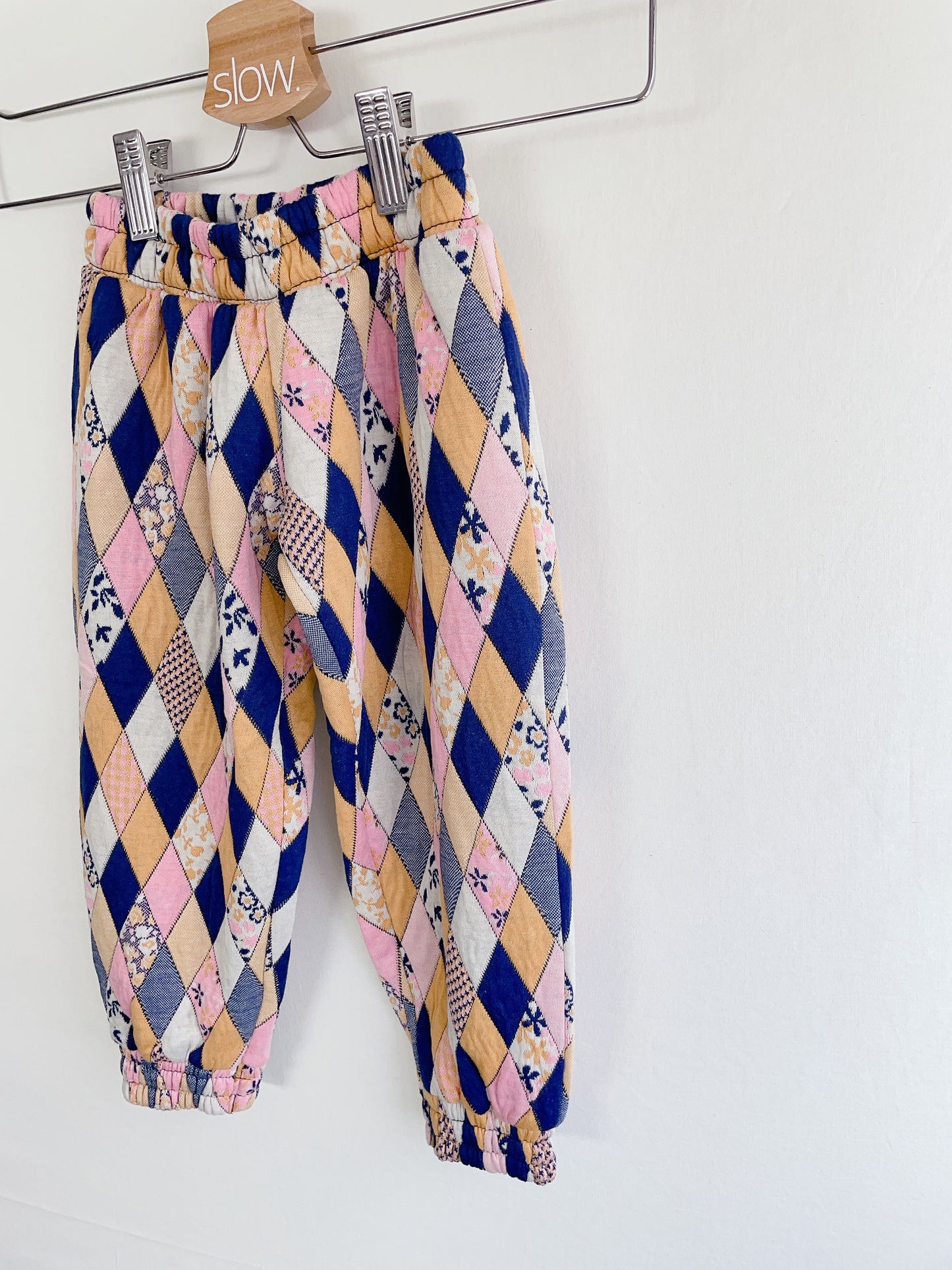 +FISH & KIDS+ Flowers Patchwork Joggers