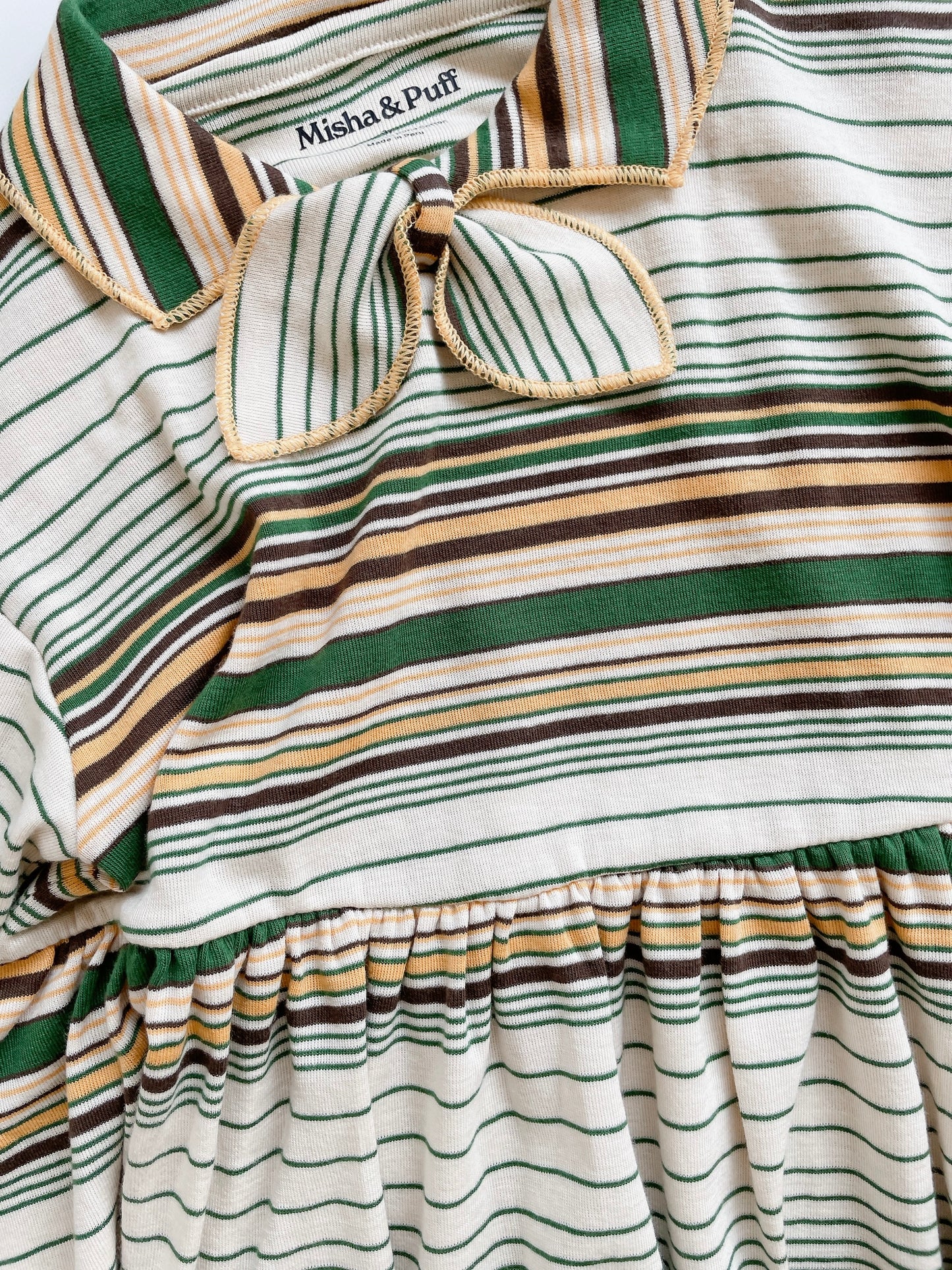 +Misha&Puff+ Junior Scout Dress - Lawn Patio Stripe