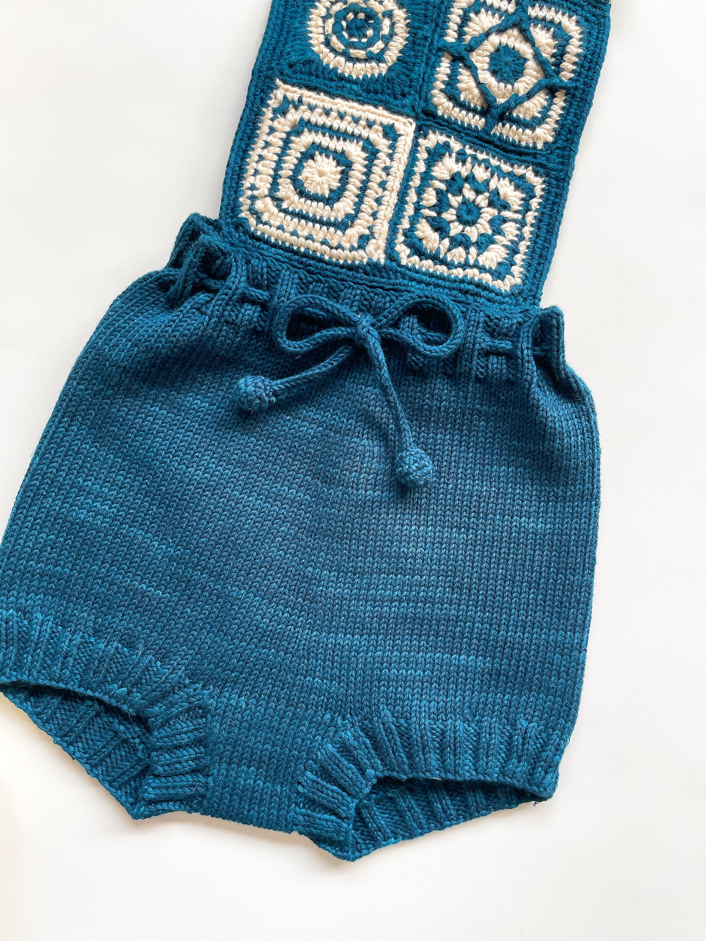 +Misha&Puff+ Crochet Afghan Romper - Celestial