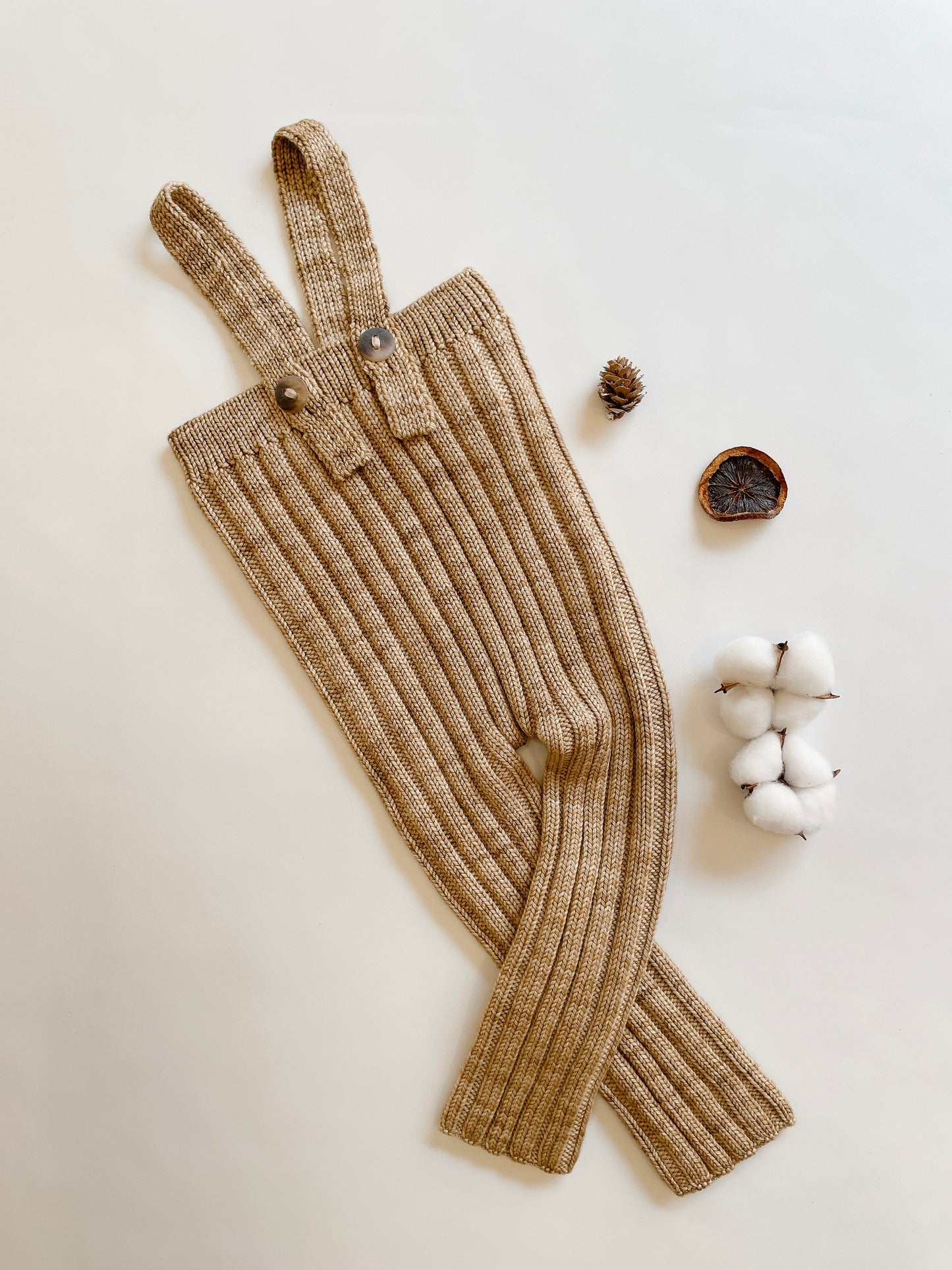 +Misha&Puff+ Baby Rib Longies - Pebble