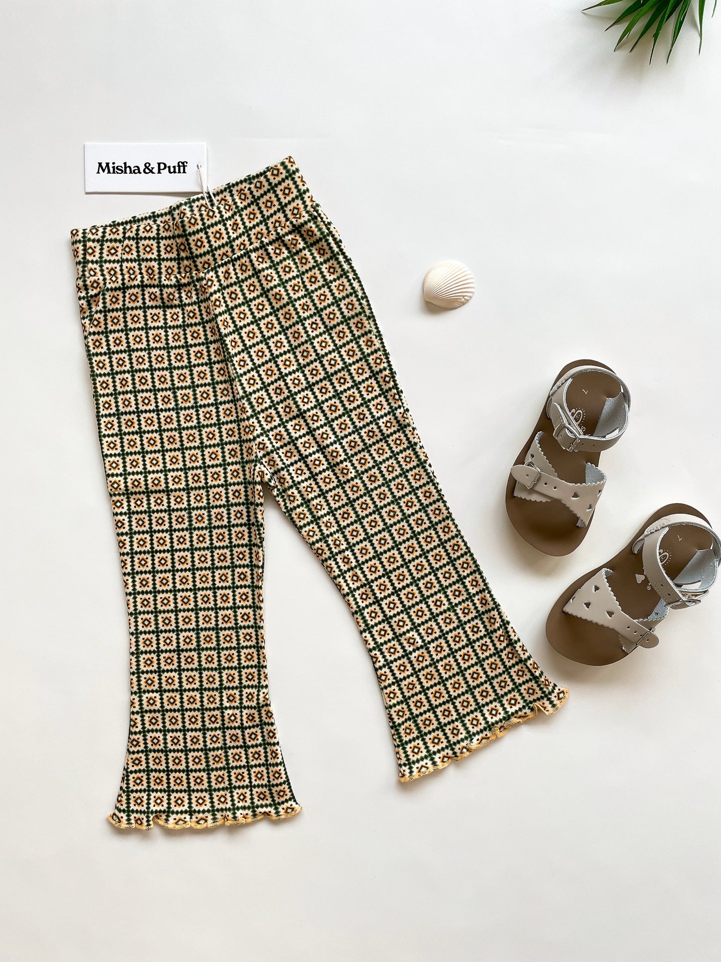 +Misha&Puff+ Lizzie Pant - String/Lawn Pinking Tiles