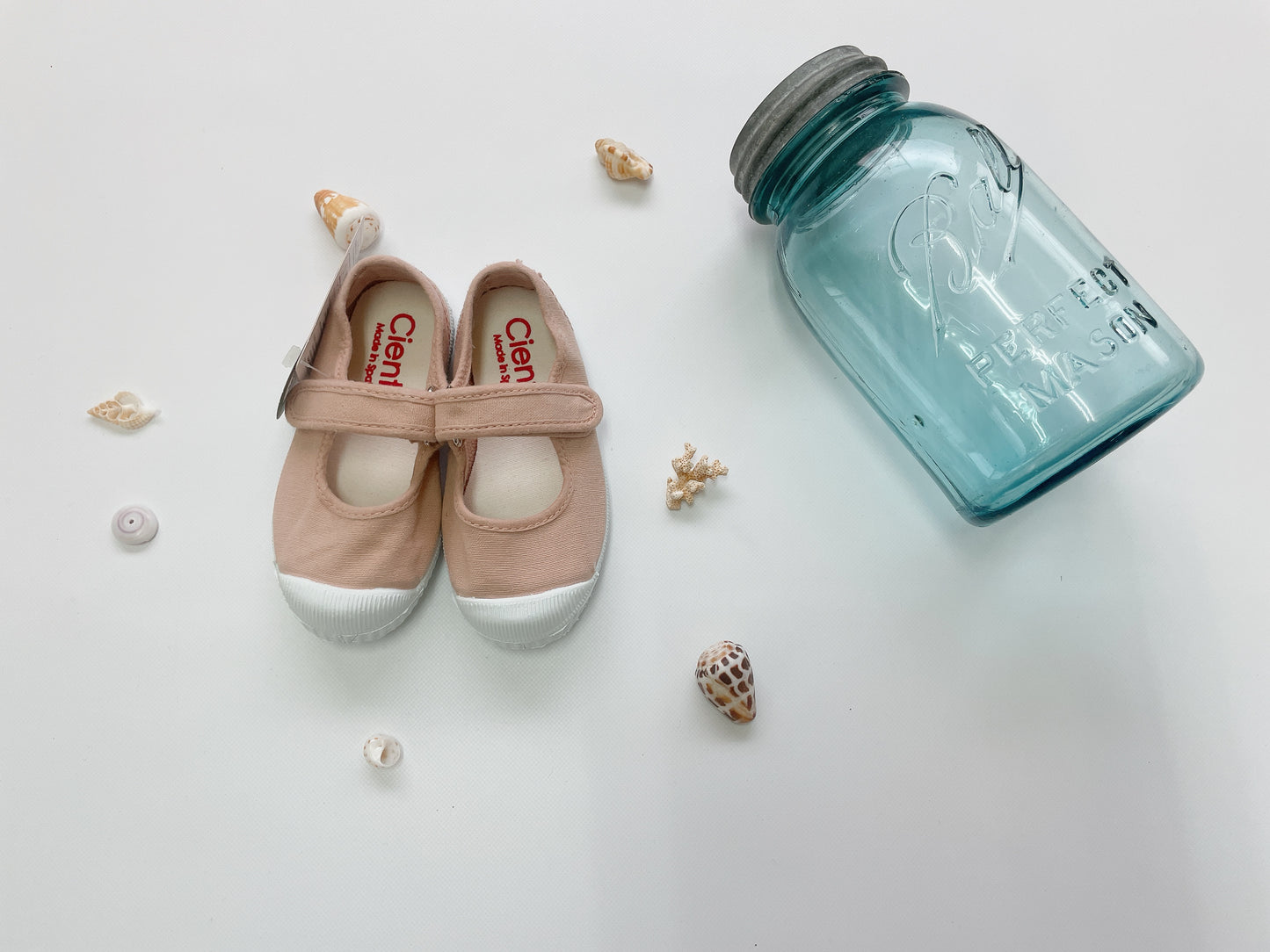 +Cienta+ Velcro one strap shoes - maquillaje