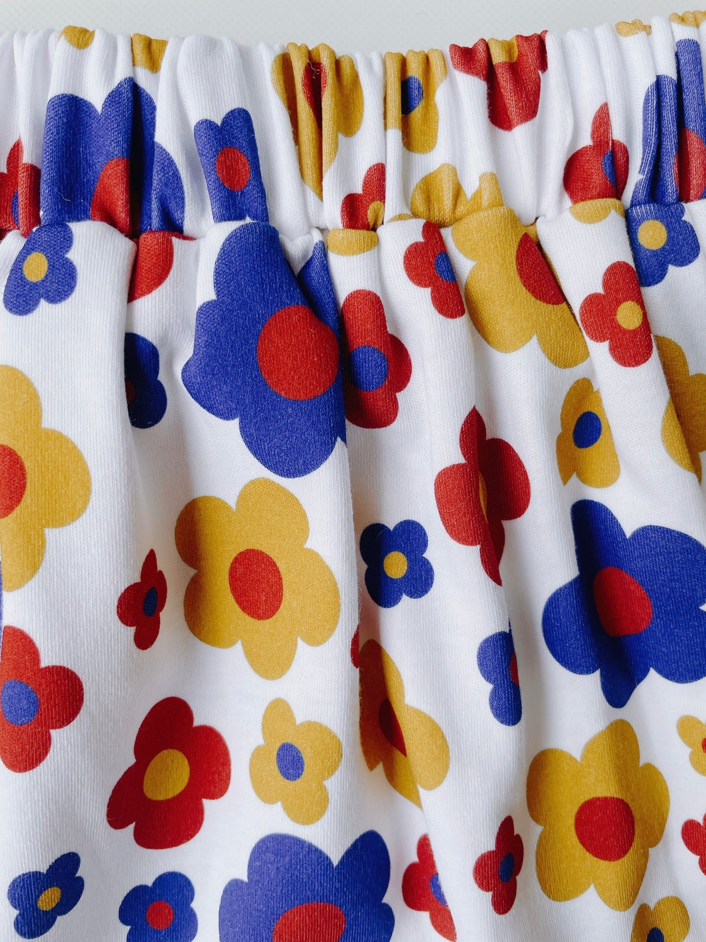+Kalinka+ Flower Skirt - Natural/Blue