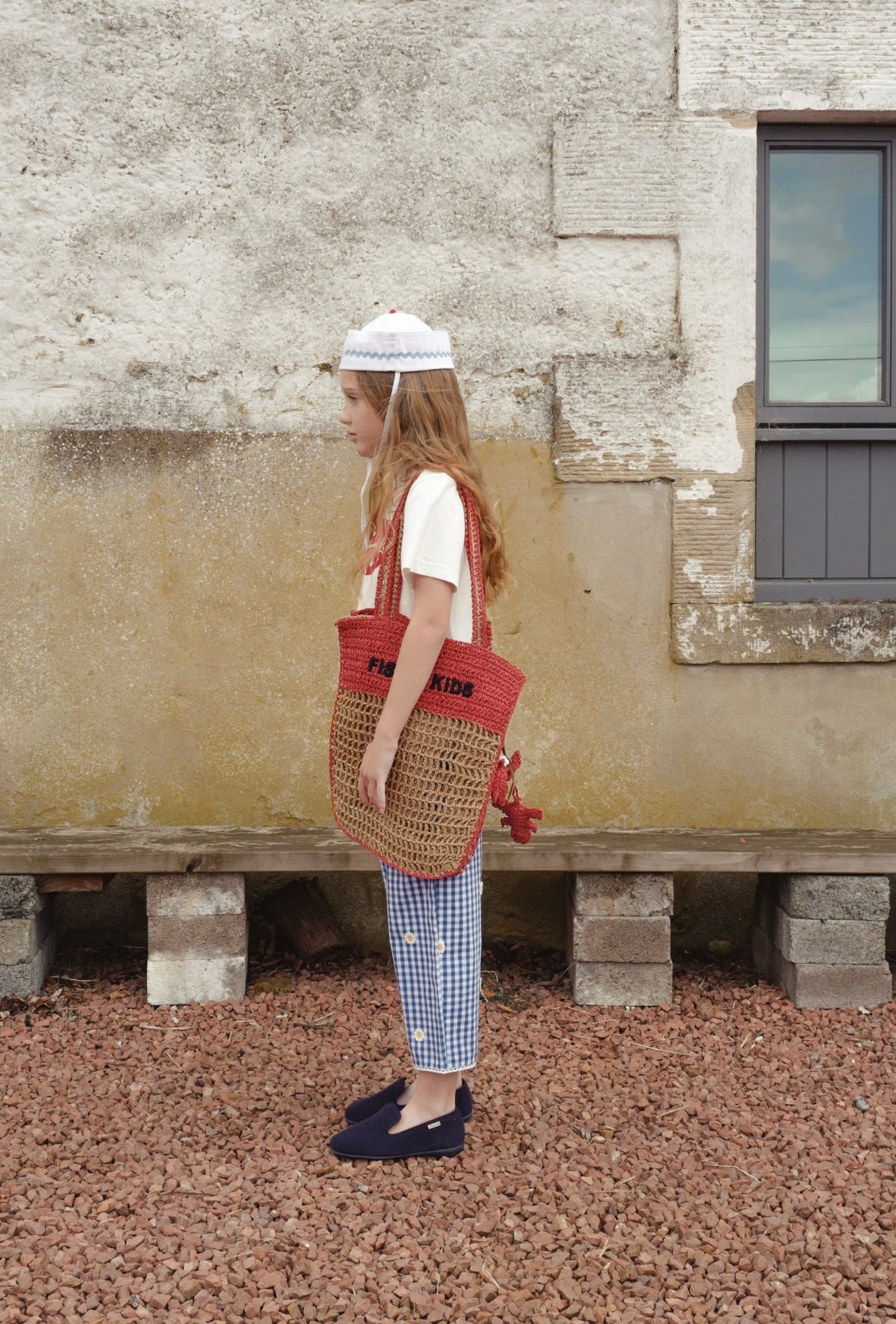 +FISH&KIDS+ DAISY FLOWERS PANTS