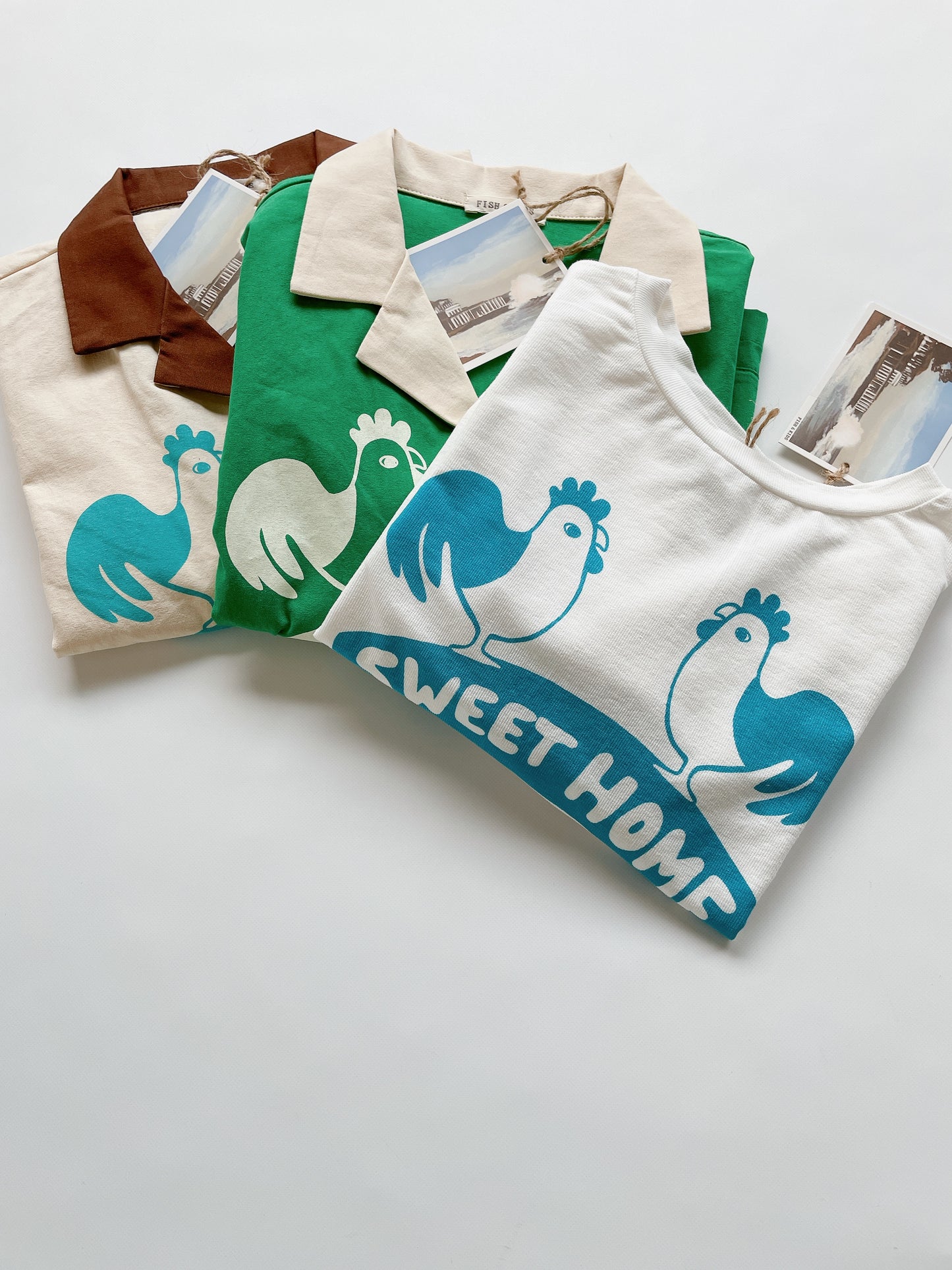 +FISH&KIDS+ SWEET HOME T-SHIRT