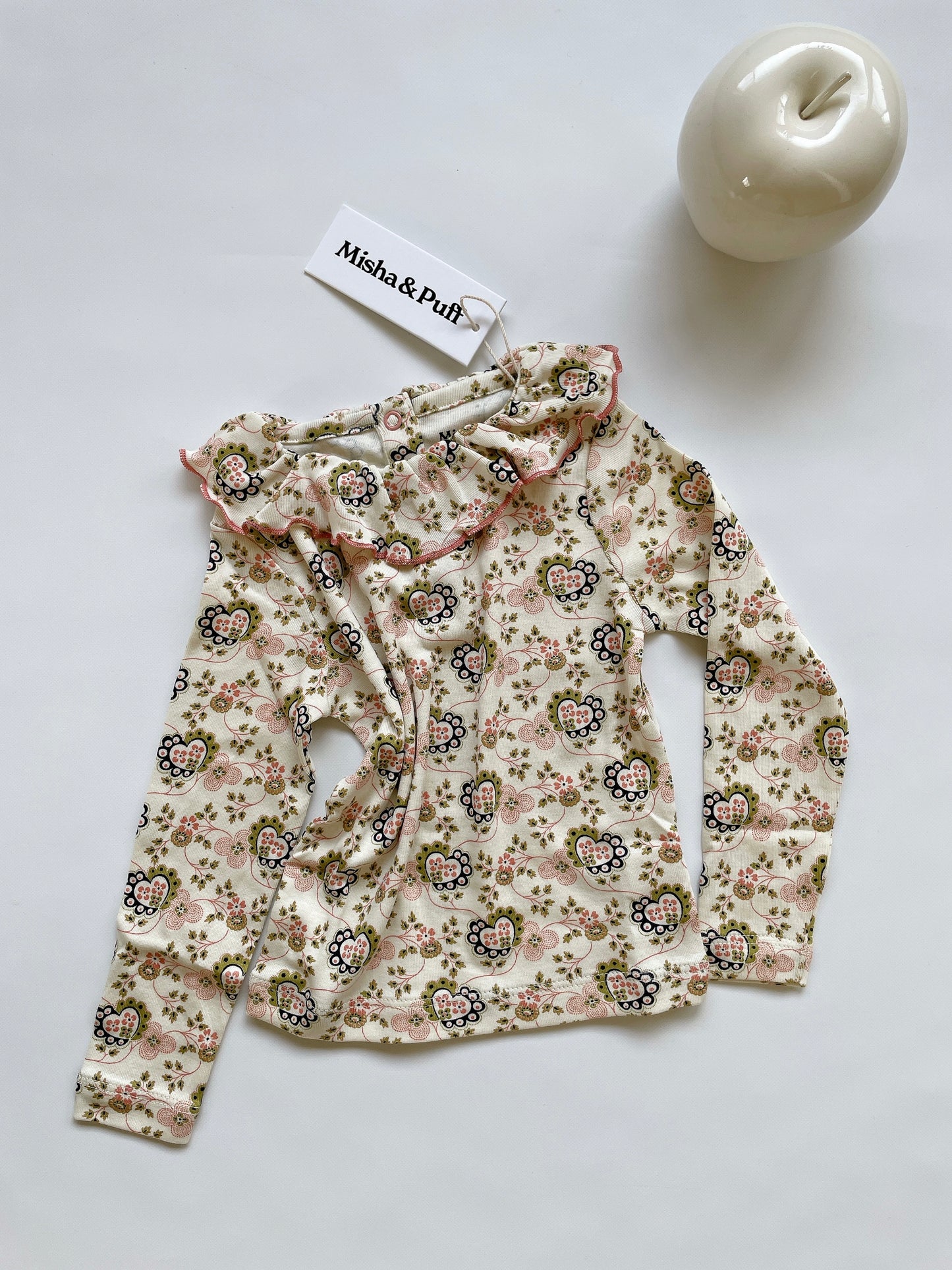 +Misha&Puff+ Paloma Top - Sugar Calico Hearts