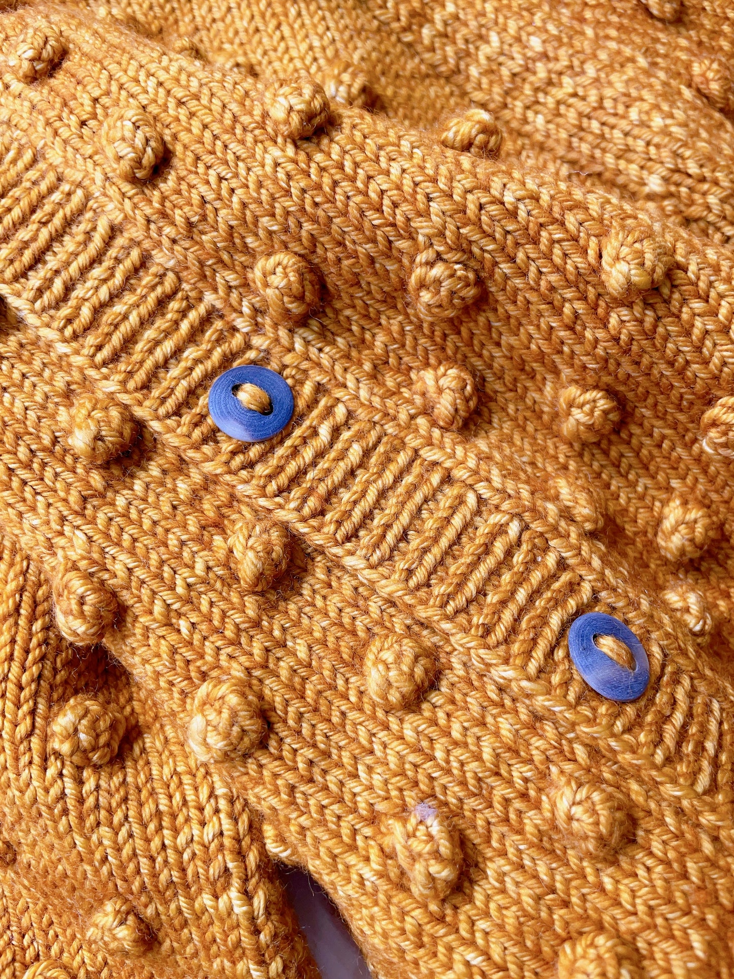 +Misha&Puff+ Popcorn Cardigan | Marigold