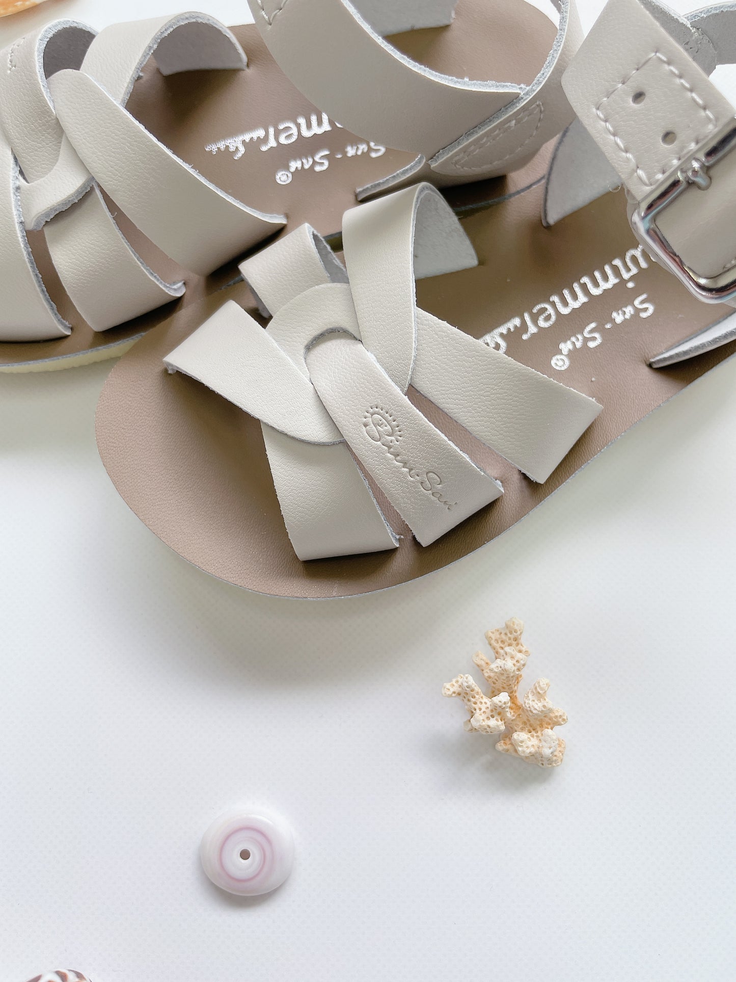 +Salt Water Sandals+ swimmer - stone【8033】
