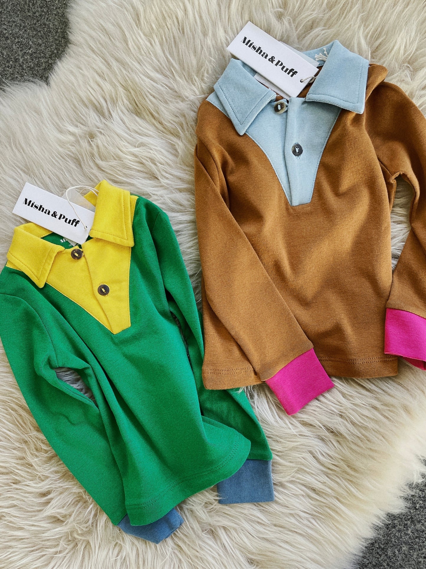 +Misha&Puff+ Rory Top - Emerald | 2y