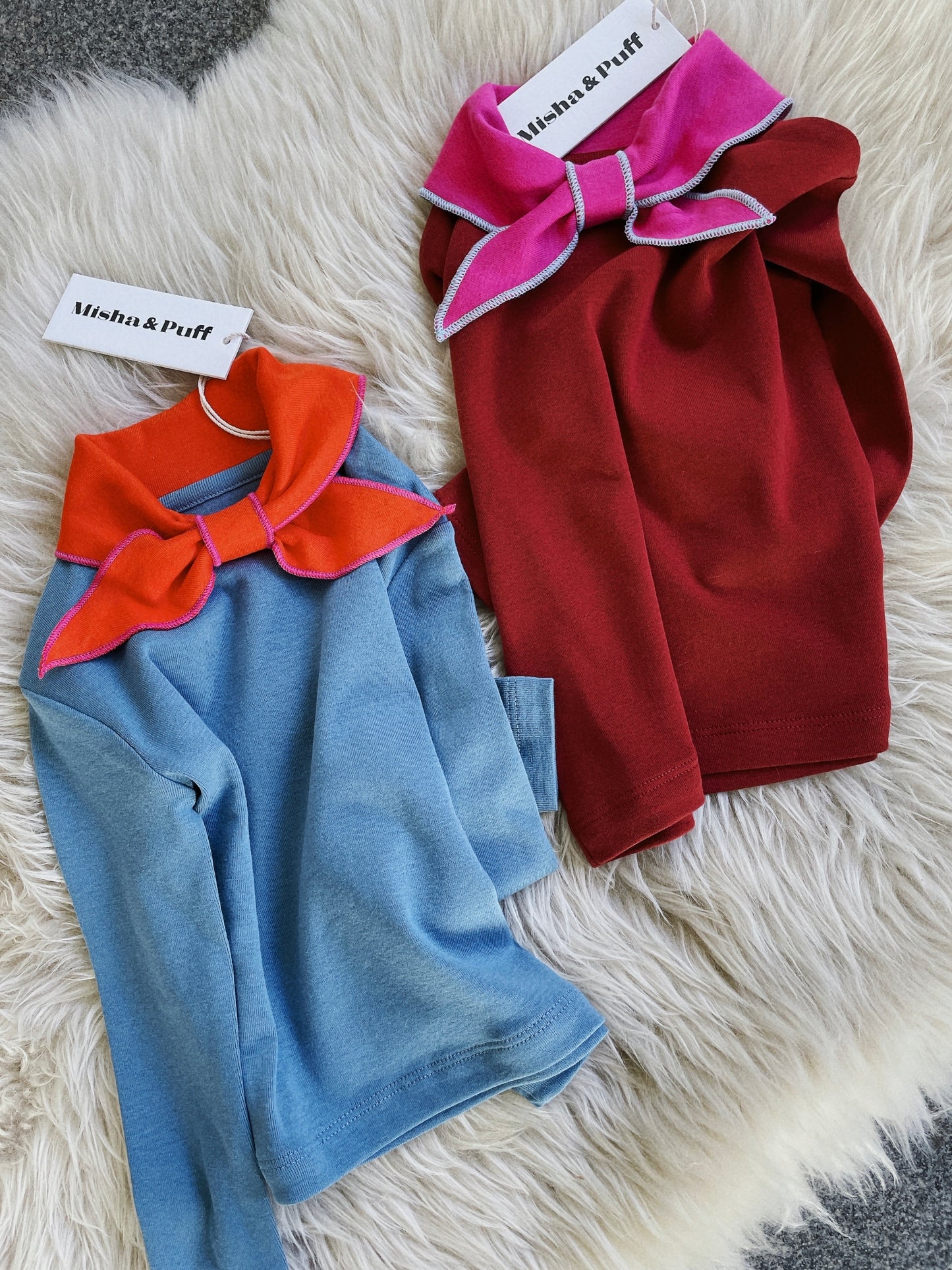 +Misha&Puff+ Scout Top - Blue Smoke | 2y