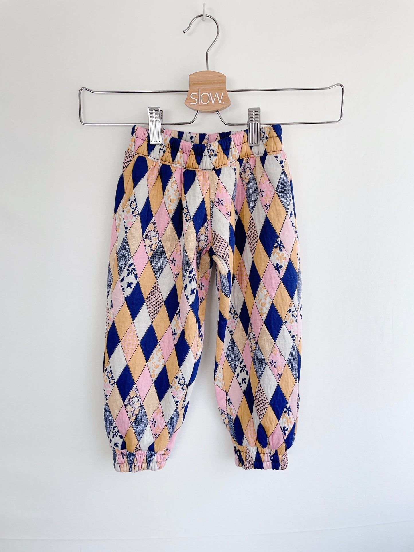 +FISH & KIDS+ Flowers Patchwork Joggers