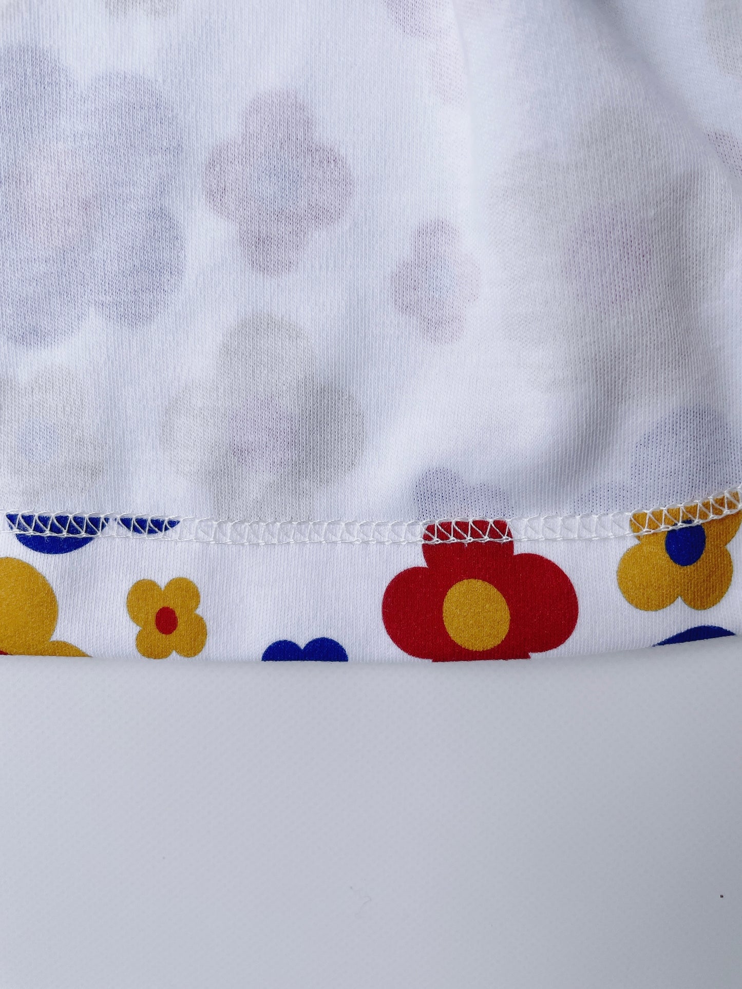+Kalinka+ Flower Skirt - Natural/Blue