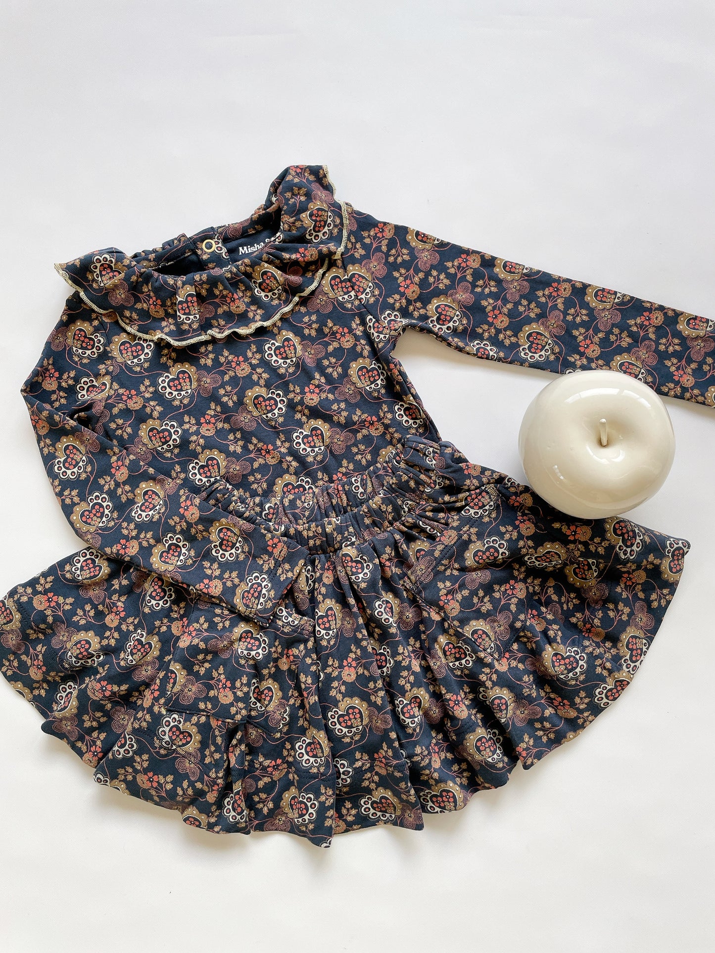 +Misha&Puff+ Paloma Top - Galaxy Calico Hearts