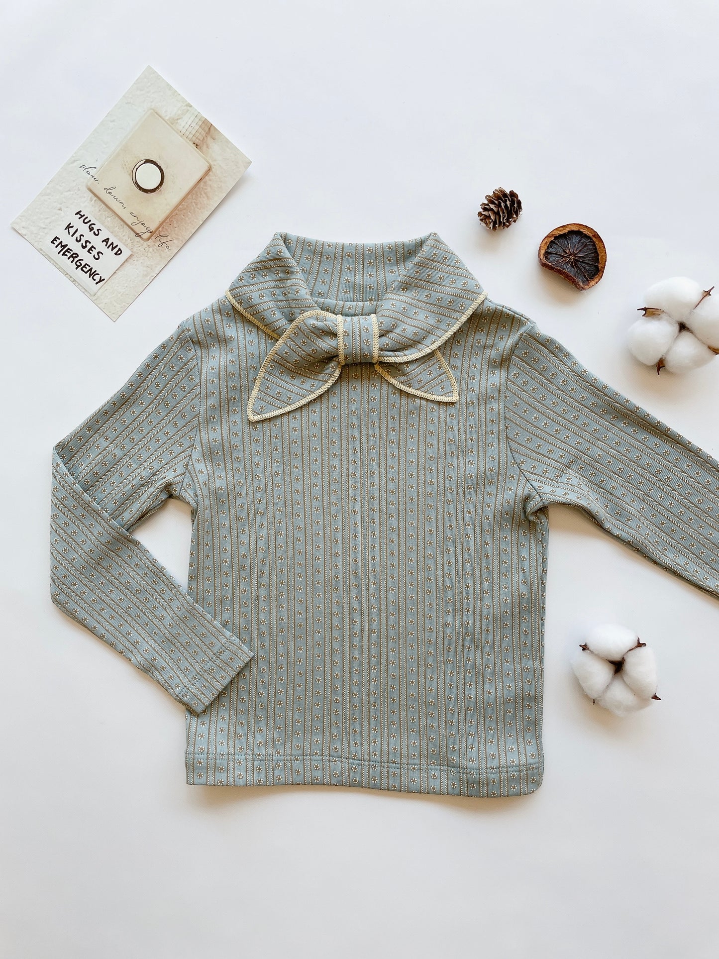 +Misha&Puff+ Scout Top - Overcast Little House Floral