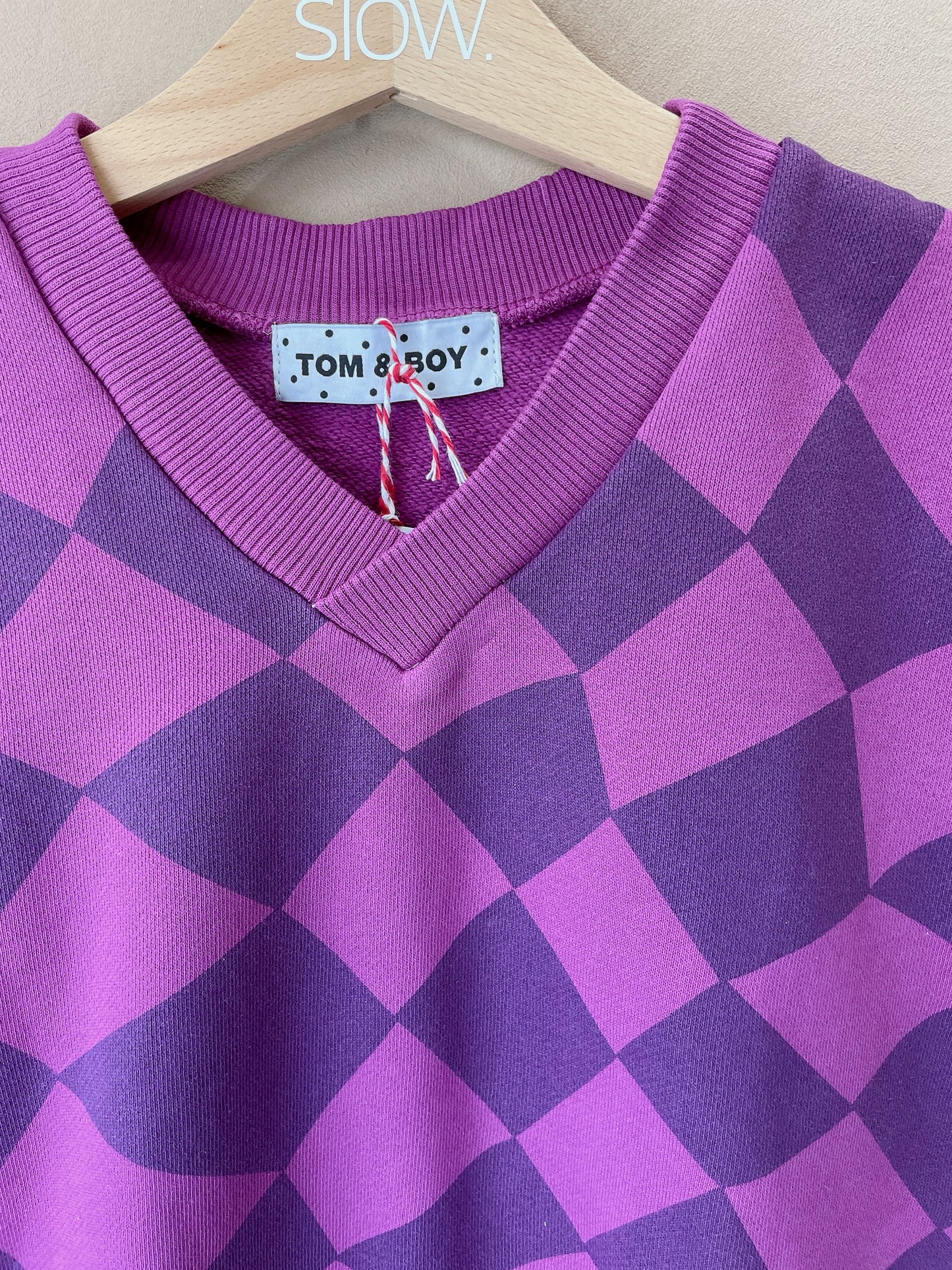 +Tom & Boy+ UNIQUE CHECKER BOARD VEST