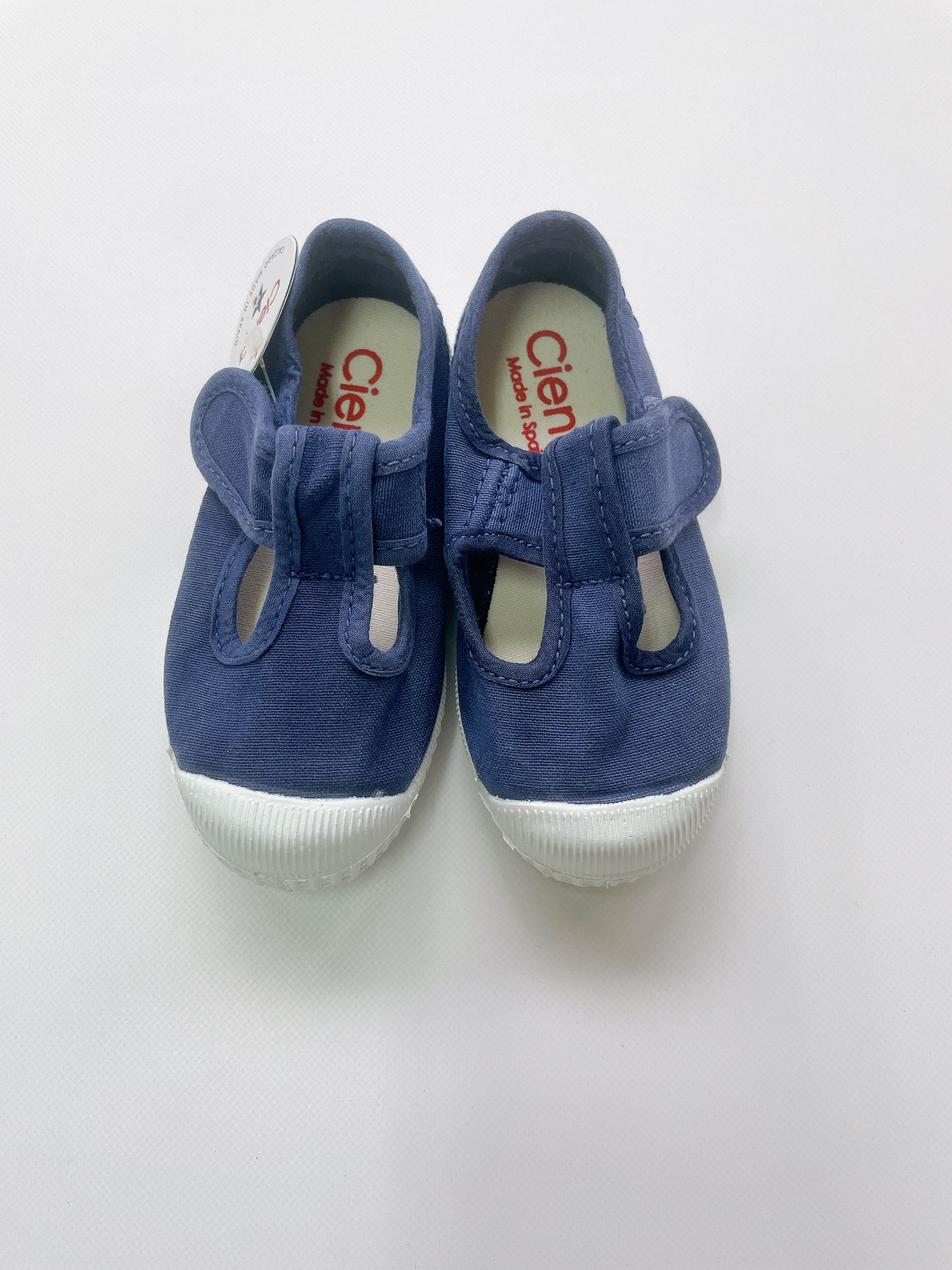 +Cienta+ T strap shoes - azul oscuro(むら染)