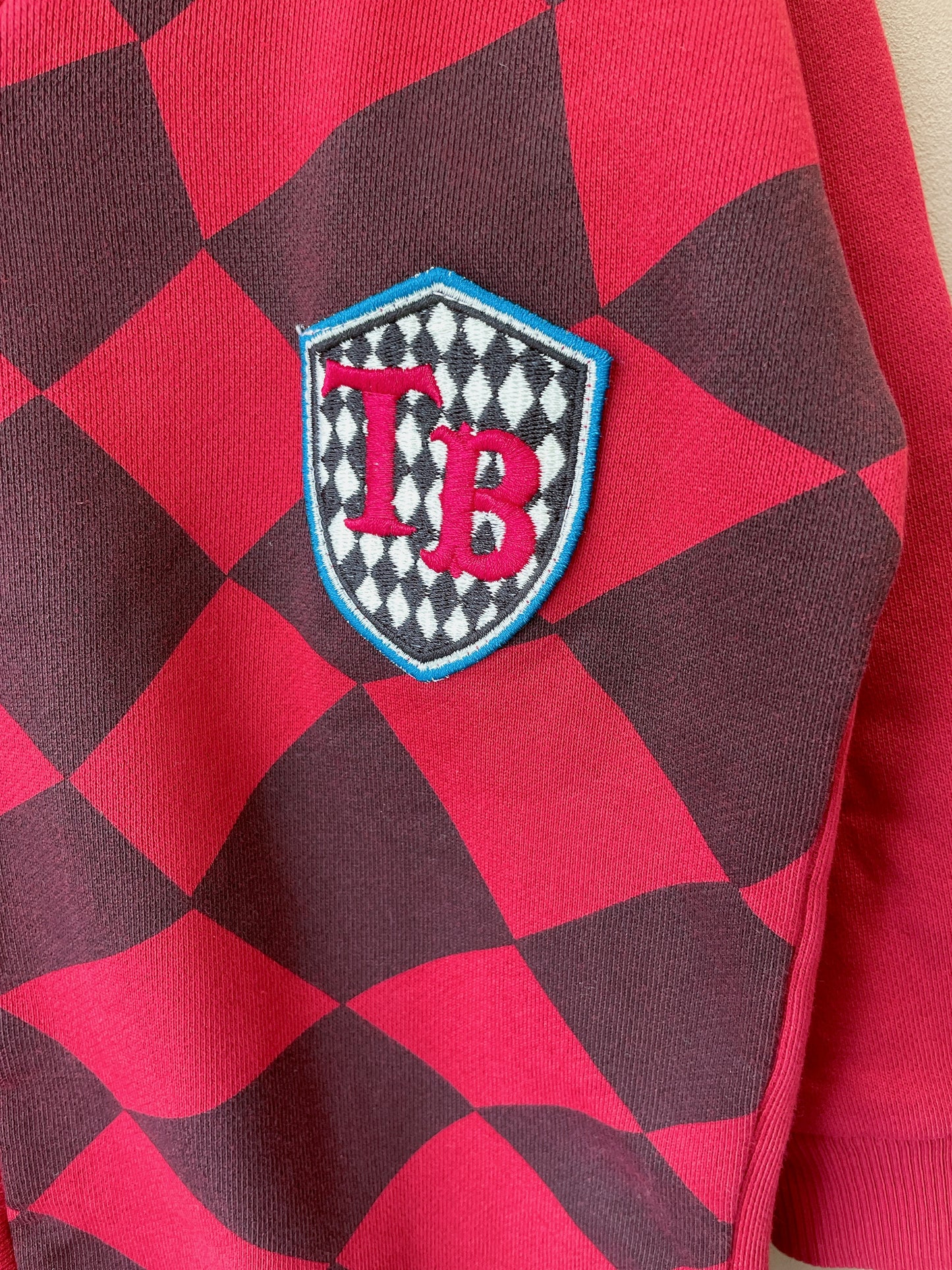 +Tom & Boy+ UNIQUE CHECKER BOARD CARDIGAN