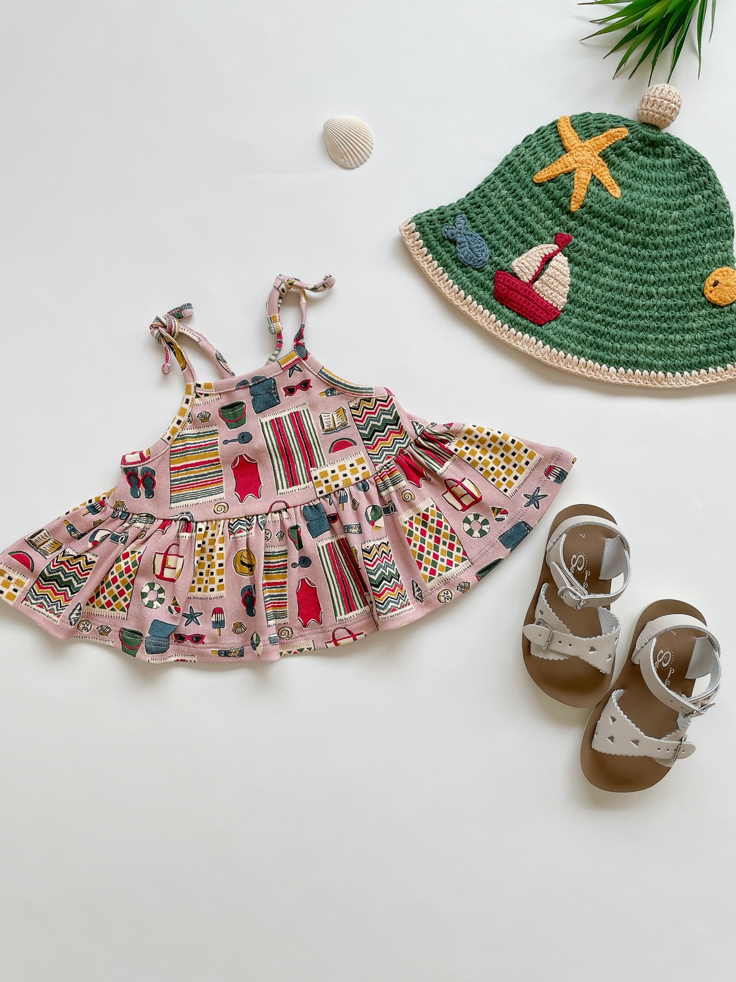 +Misha&Puff+ Seaside Beach Hat - Lawn