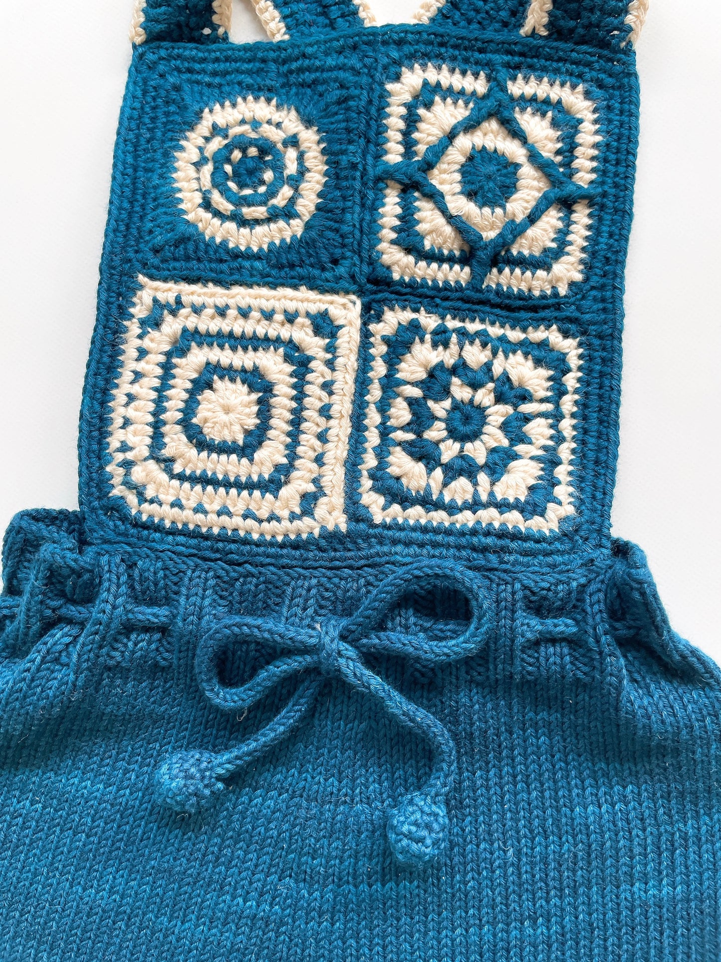 +Misha&Puff+ Crochet Afghan Romper - Celestial