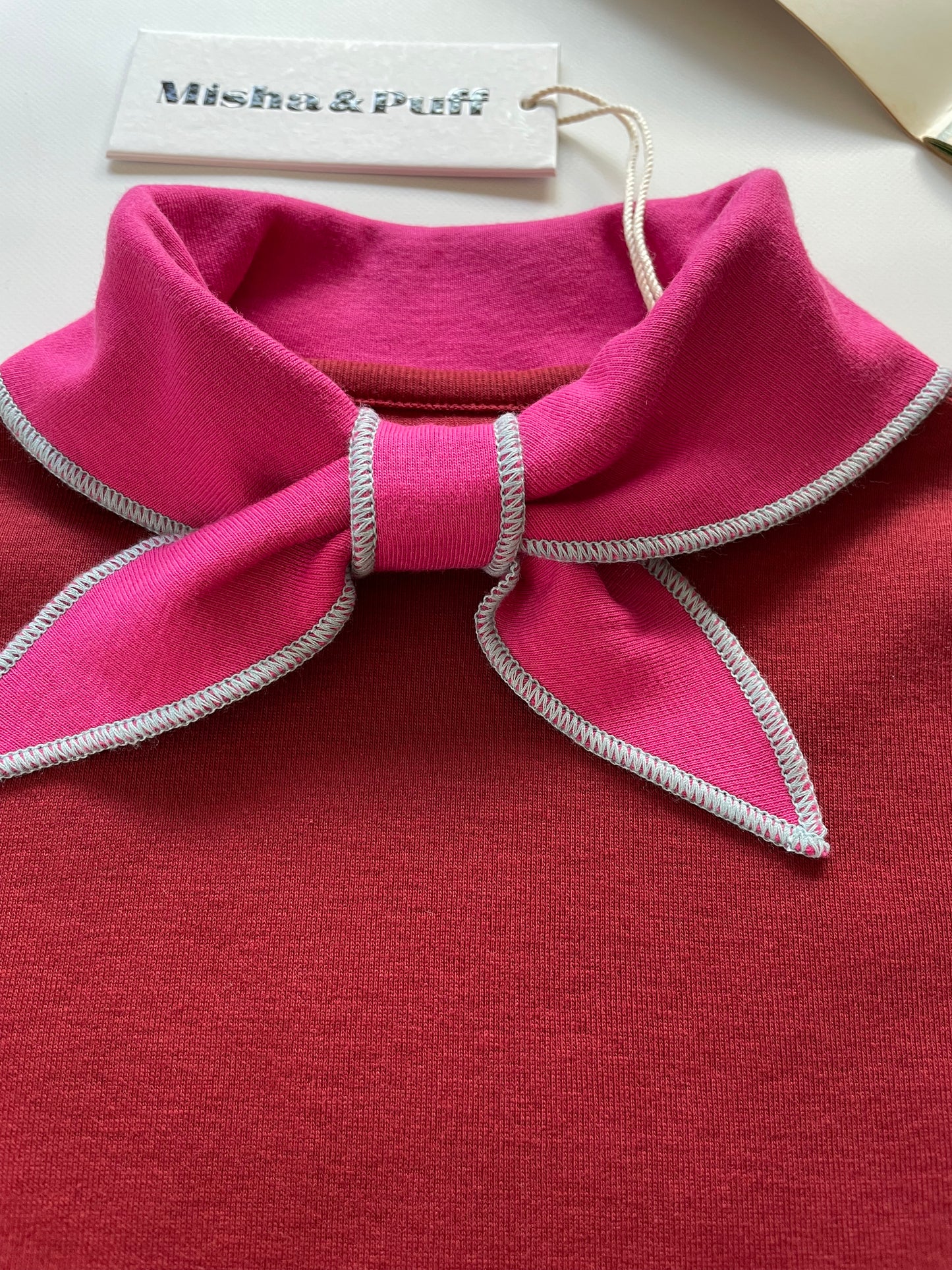 +Misha&Puff+ Scout Top - Cranberry | 2y