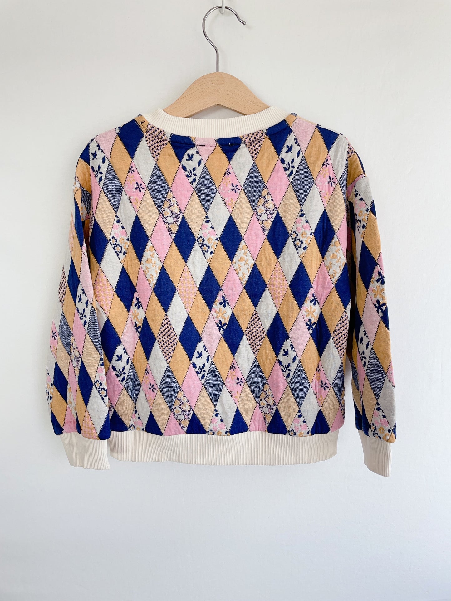 +FISH & KIDS+ Flowers Patchwork Sweatshirt