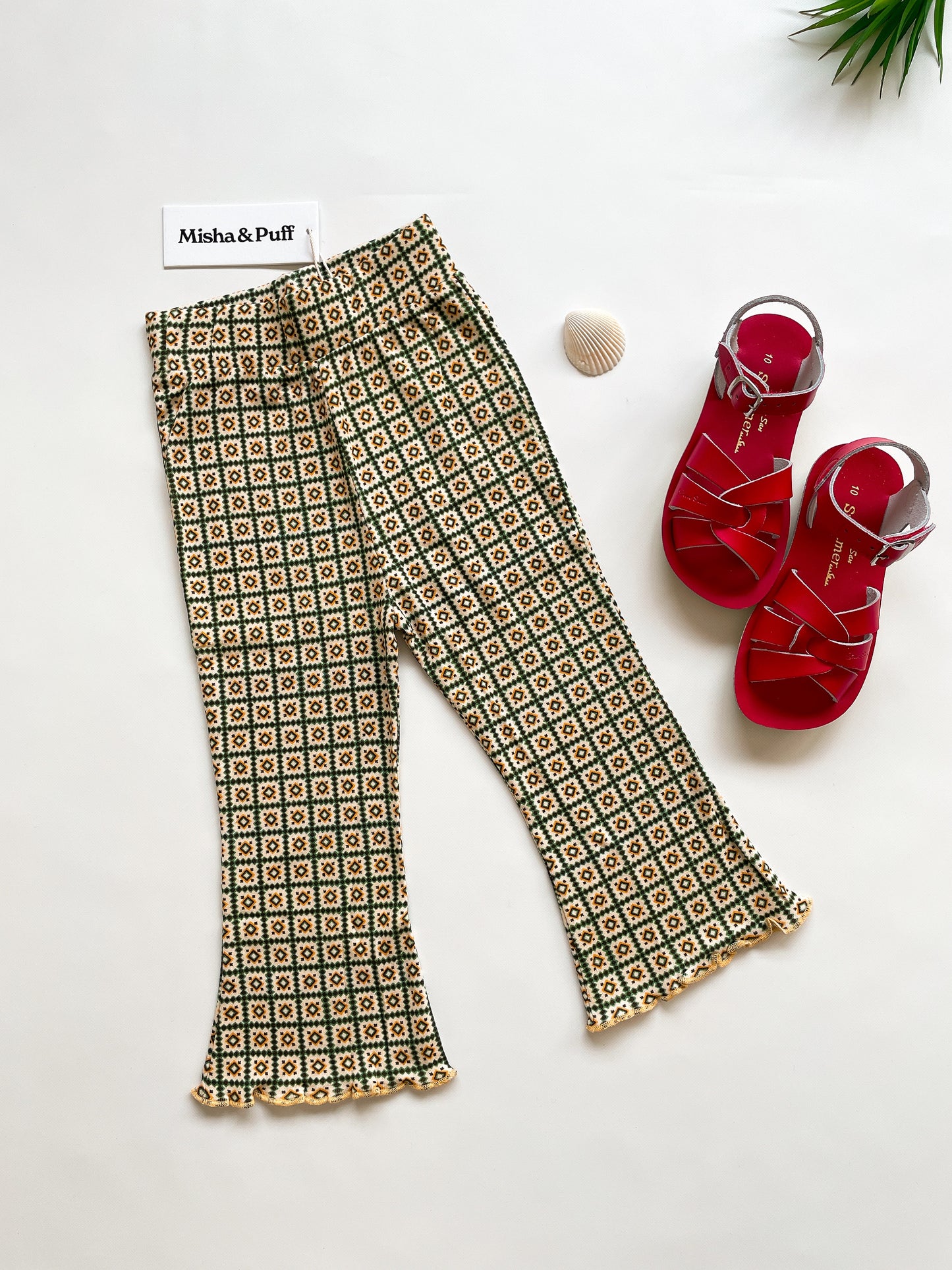 +Misha&Puff+ Lizzie Pant - String/Lawn Pinking Tiles