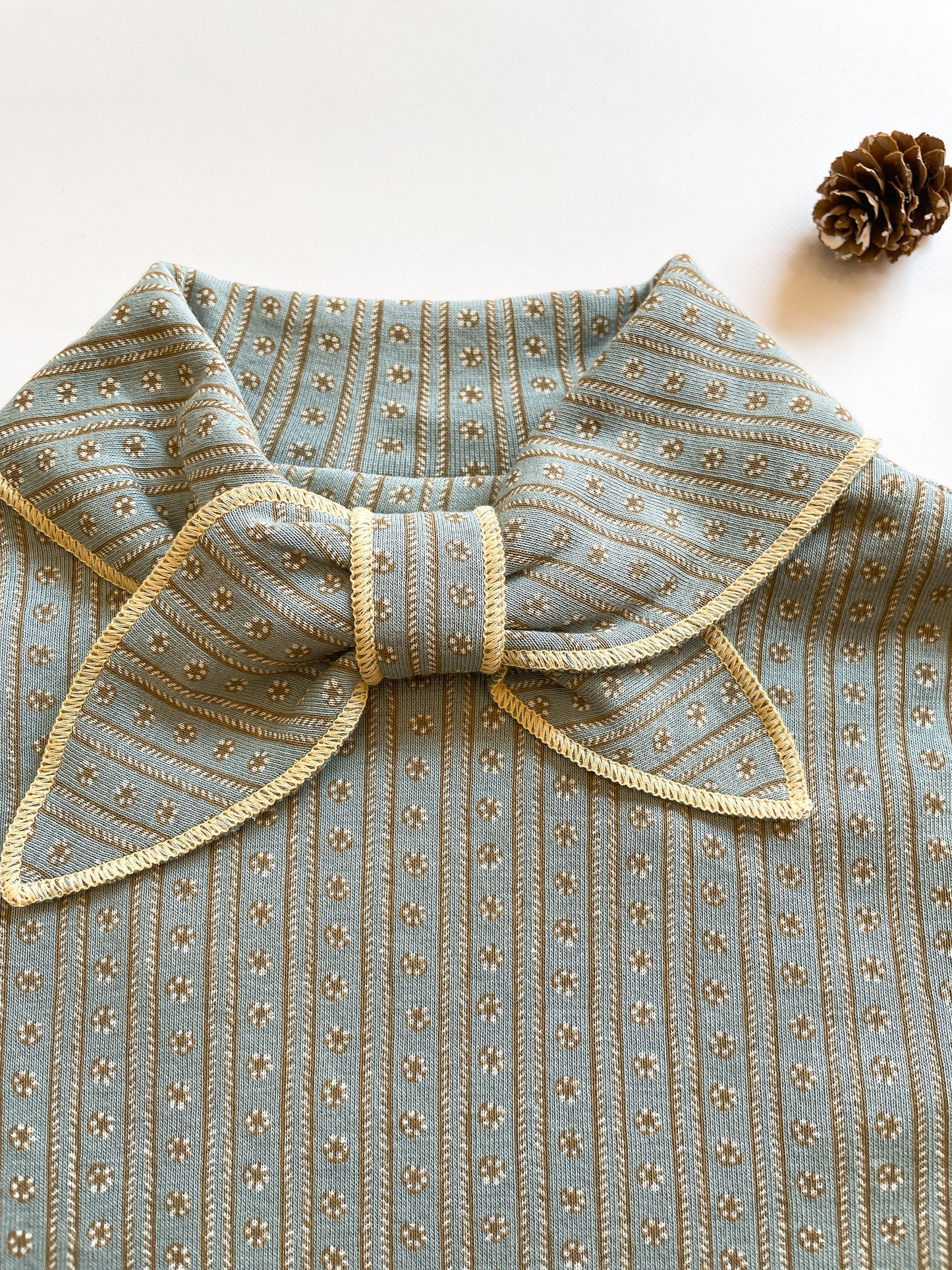 +Misha&Puff+ Scout Top - Overcast Little House Floral