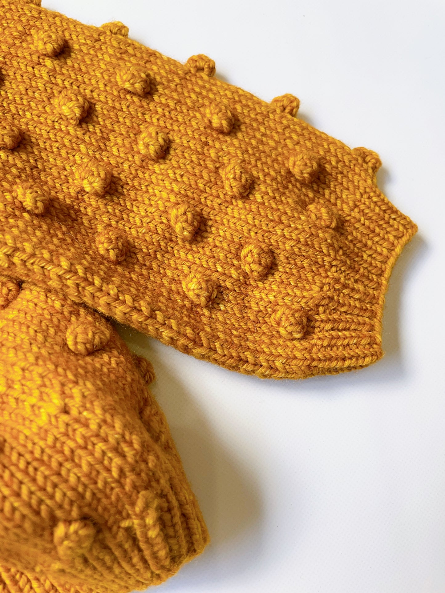 +Misha&Puff+ Popcorn Cardigan | Marigold