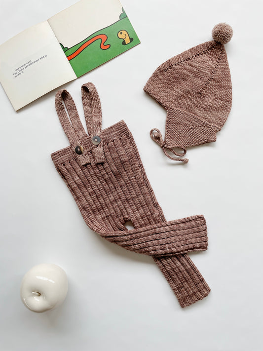 +Misha&Puff+ Baby Pointy Peak Hat - Affogato