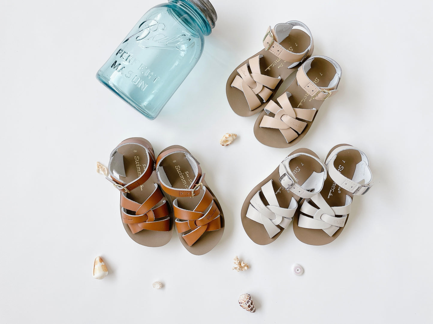 +Salt Water Sandals+ swimmer - stone【8033】