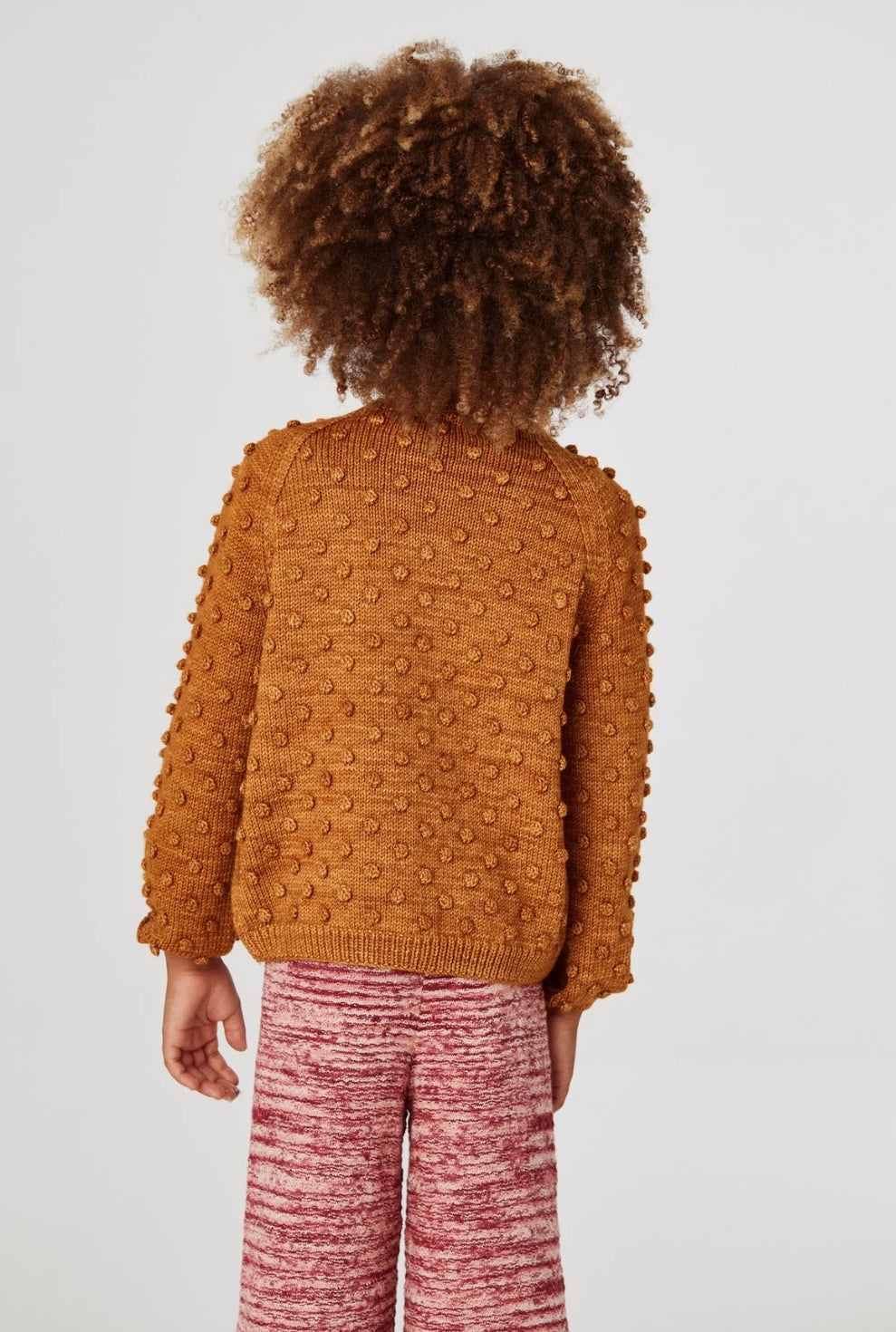 +Misha&Puff+ Popcorn Cardigan | Marigold