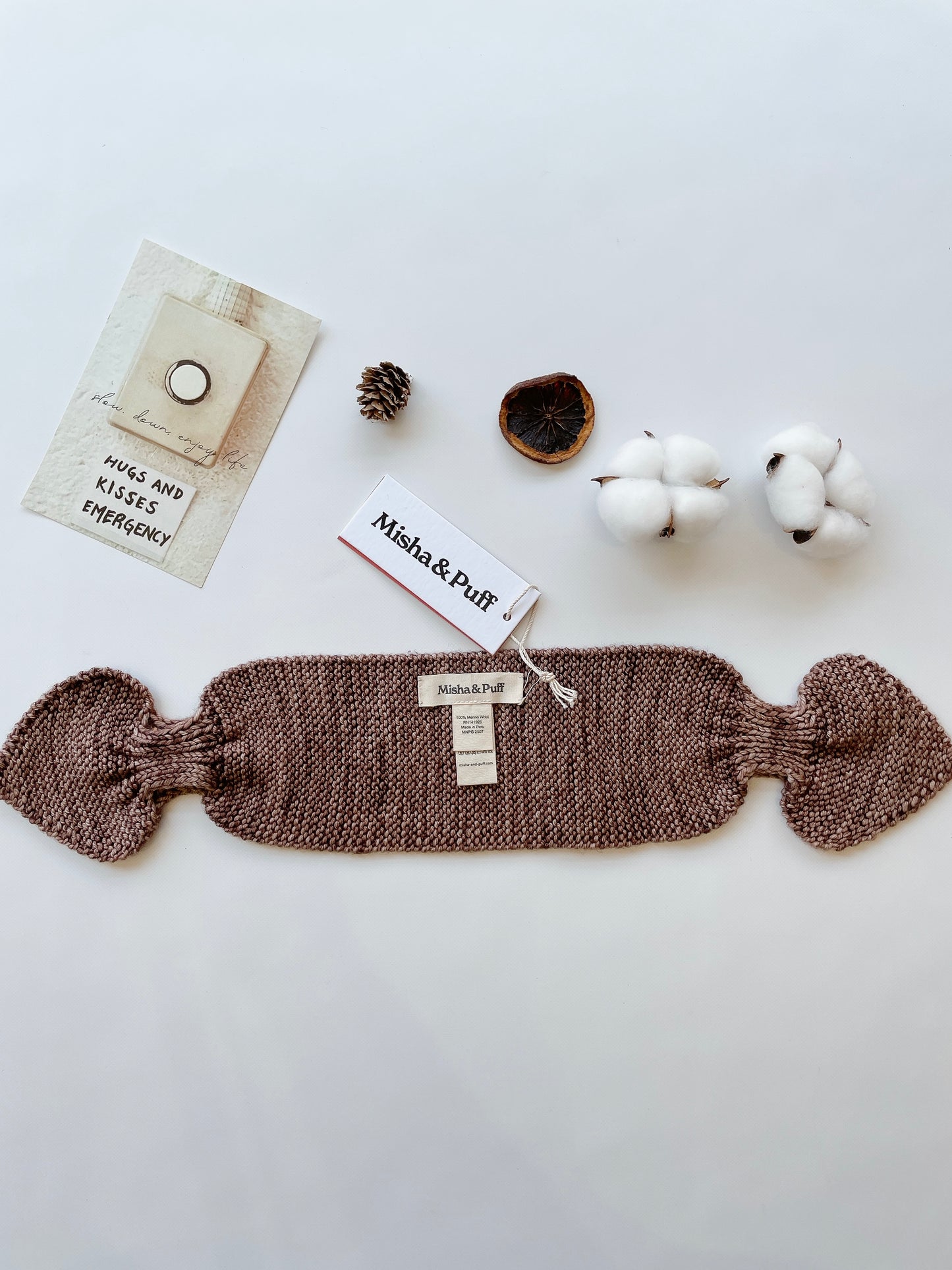+Misha&Puff+ Sledding Scarf - Affogato