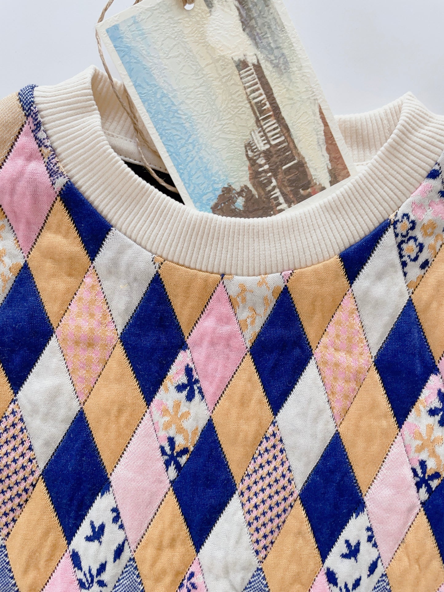 +FISH & KIDS+ Flowers Patchwork Sweatshirt