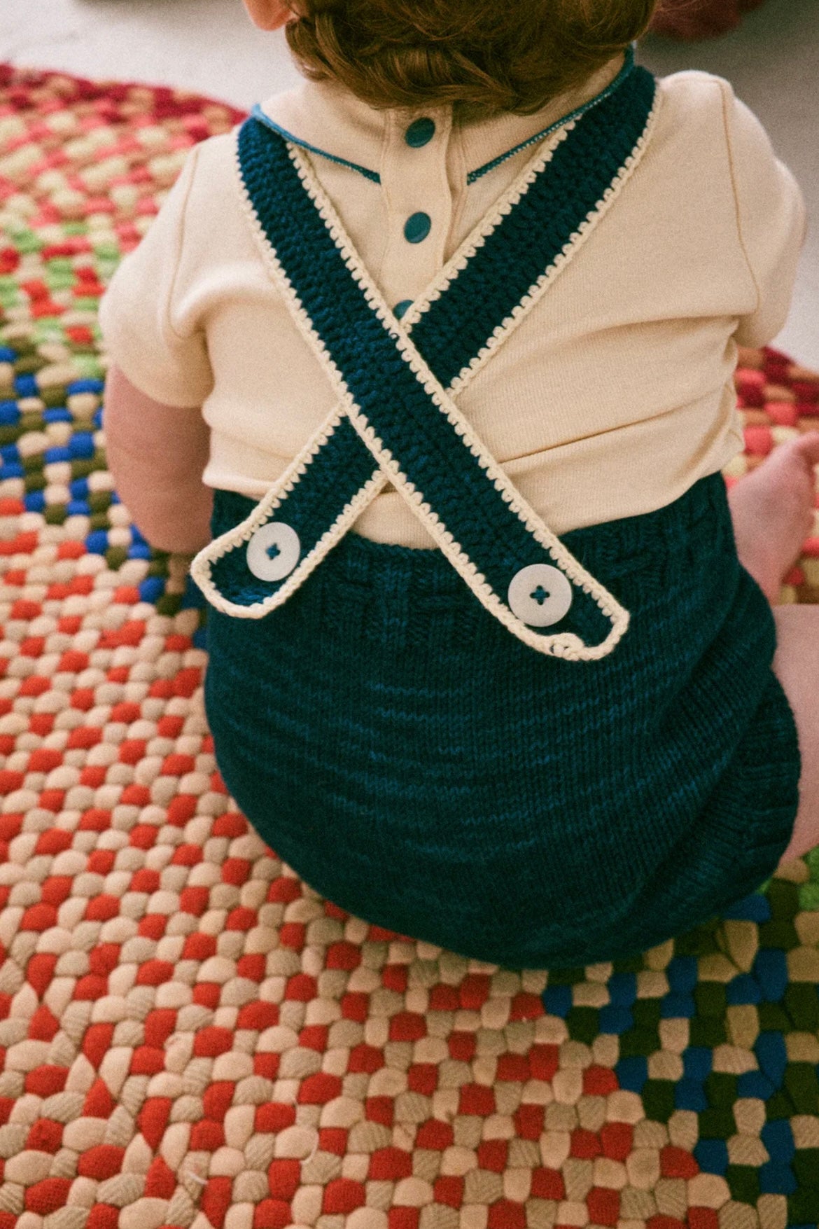 +Misha&Puff+ Crochet Afghan Romper - Celestial