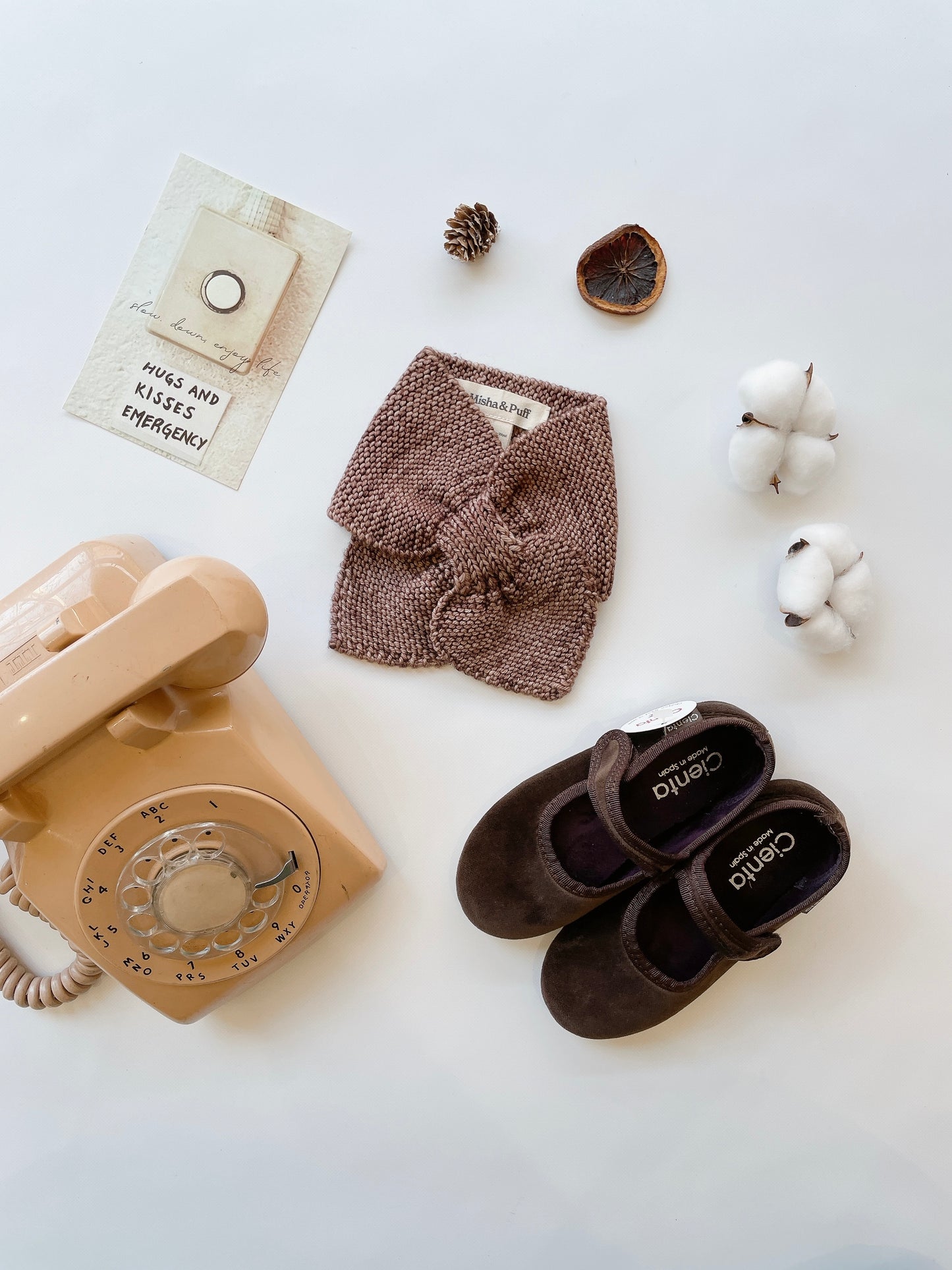 +Misha&Puff+ Sledding Scarf - Affogato