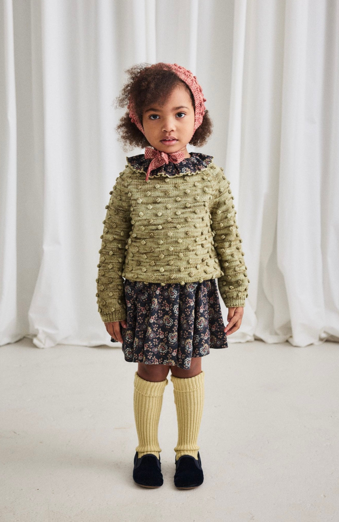 +Misha&Puff+ Circle Skirt - Galaxy Calico Hearts