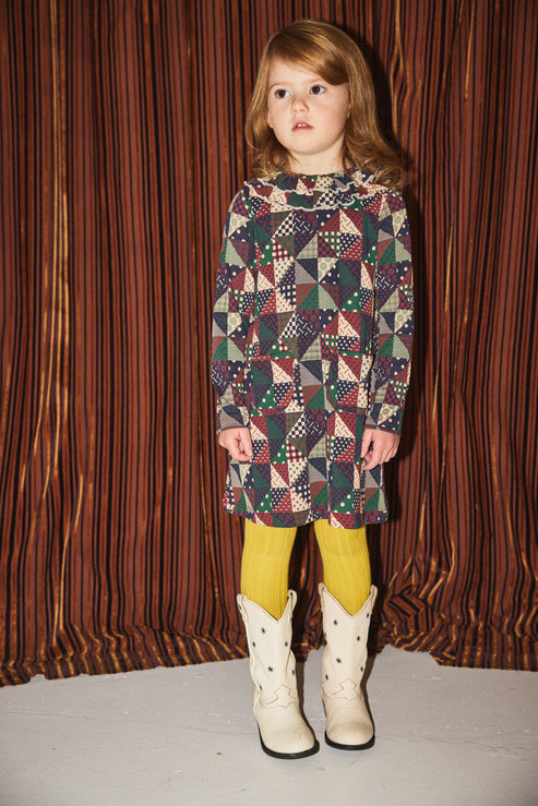 +Misha&Puff+ Sweetheart Dress - Madder Root Patchwork