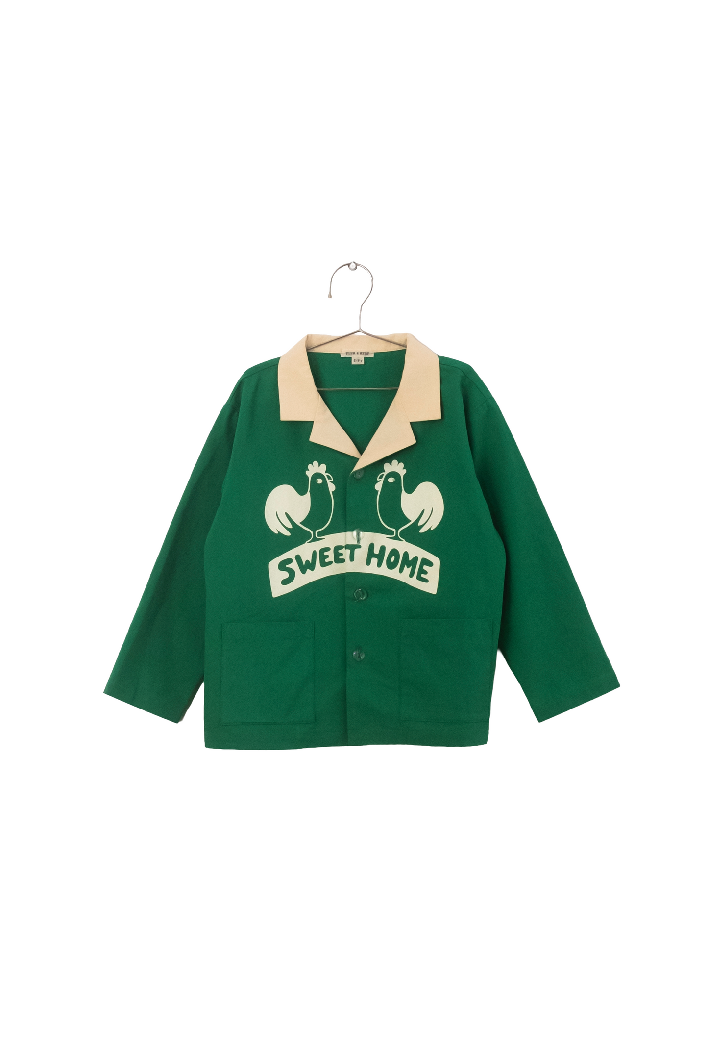 +FISH&KIDS+ SWEET HOME SHIRT - green