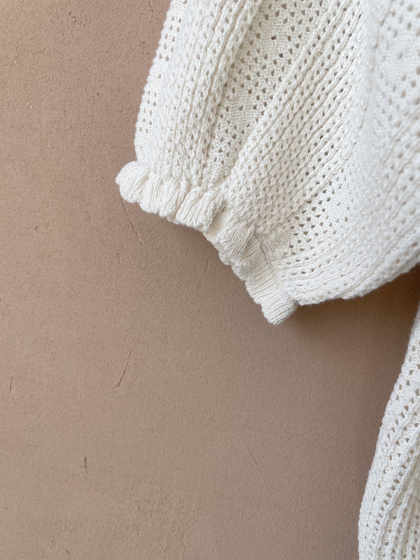 +FISH&KIDS+ Knit Embroidered Top