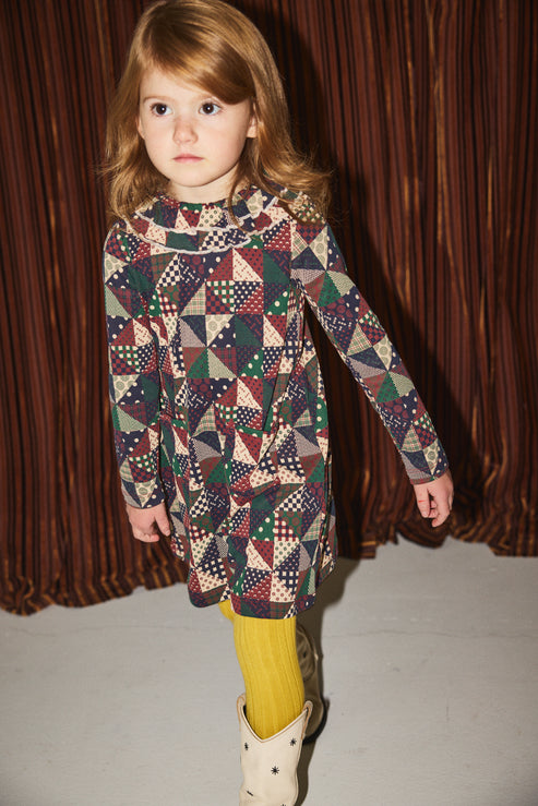 +Misha&Puff+ Sweetheart Dress - Madder Root Patchwork